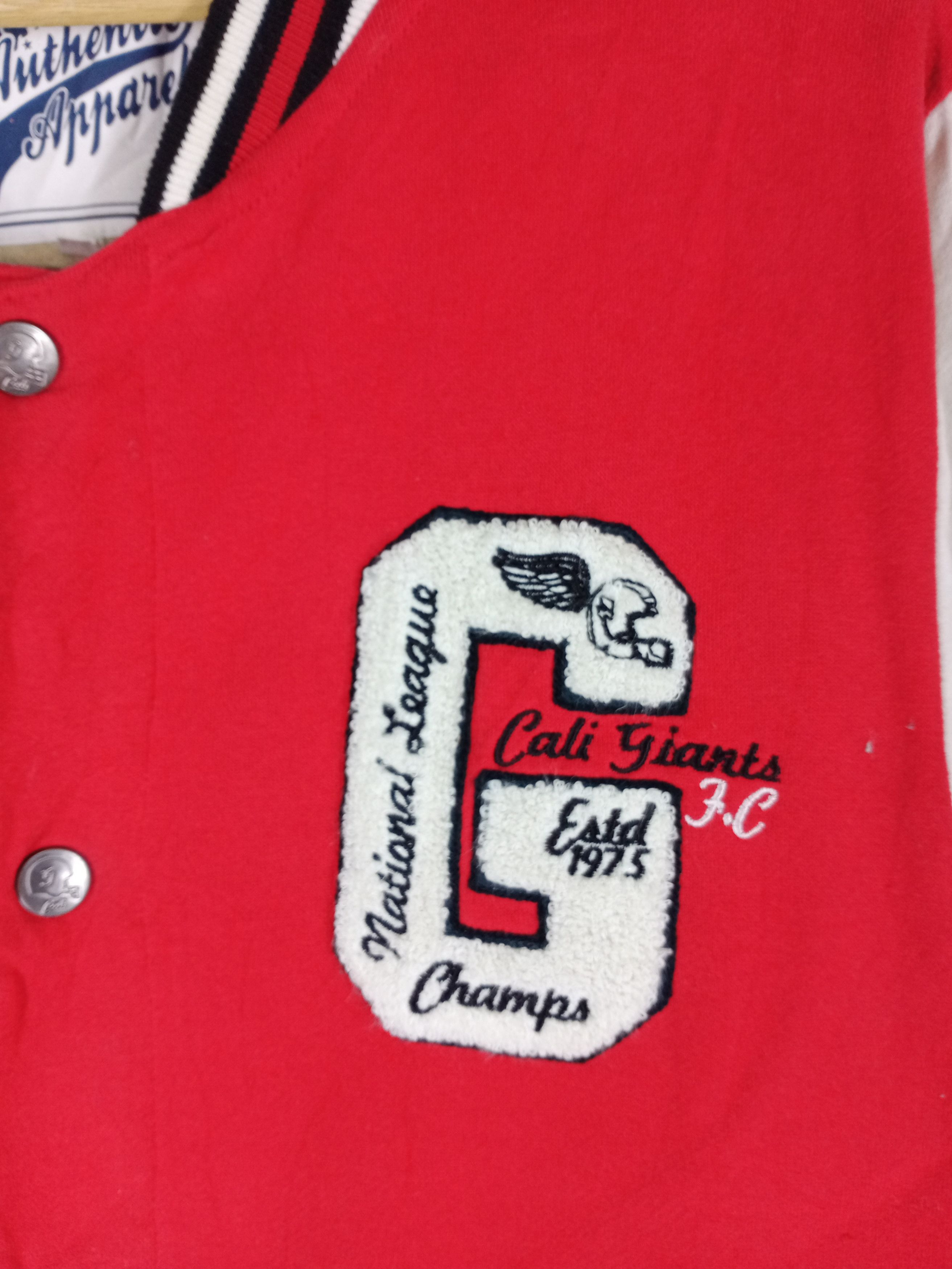 NFL Vintage NFL Cali Giants National Leaque Varsity Sweater Size US M / EU 48-50 / 2 - 7 Thumbnail