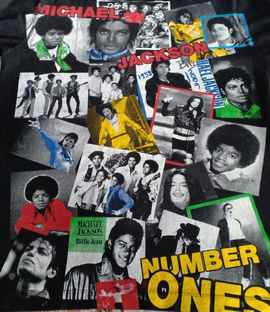 Band Tees × Michael Jackson Michael Jackson Tribute 1958-2009 Tee Size US S / EU 44-46 / 1 - 2 Thumbnail