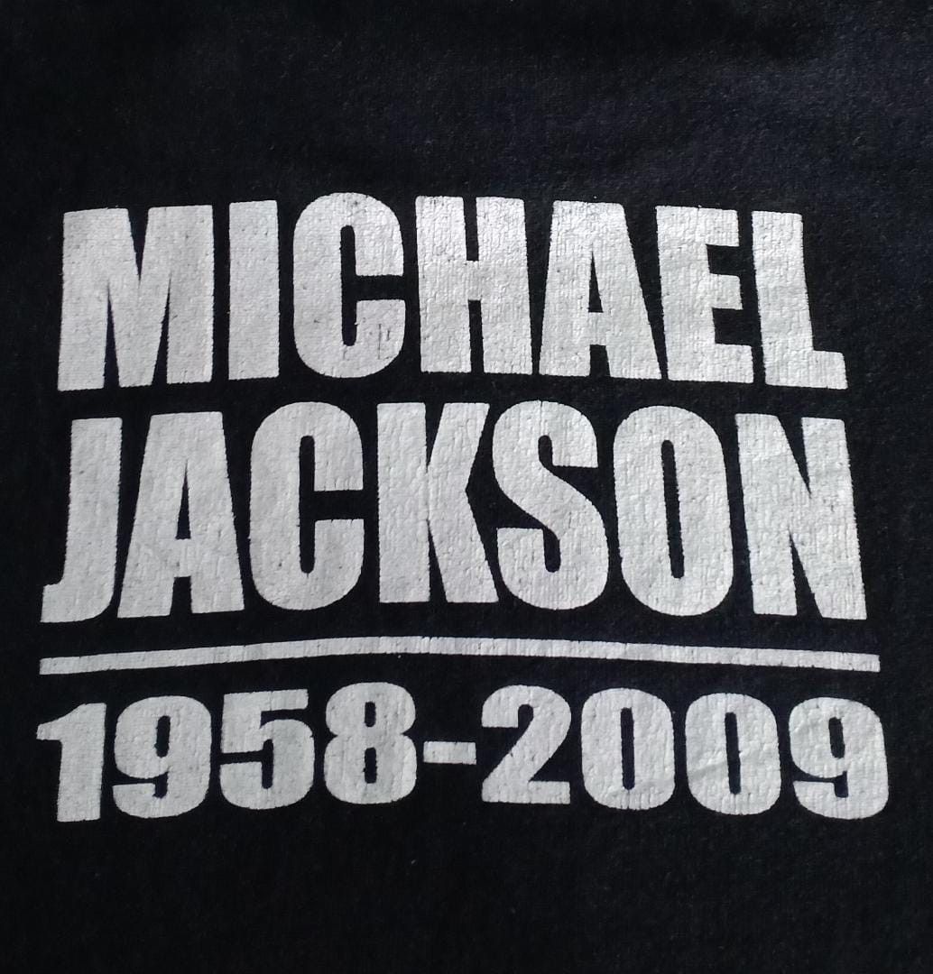 Band Tees × Michael Jackson Michael Jackson Tribute 1958-2009 Tee Size US S / EU 44-46 / 1 - 4 Thumbnail