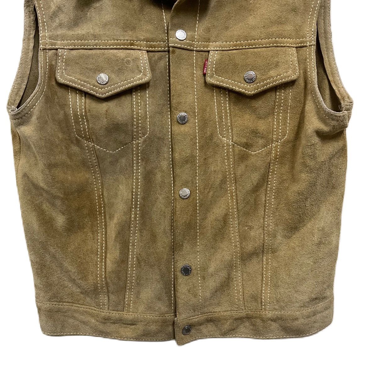 Freewheelers 🔥 Let it ride japan vest leather suede Size US M / EU 48-50 / 2 - 4 Thumbnail