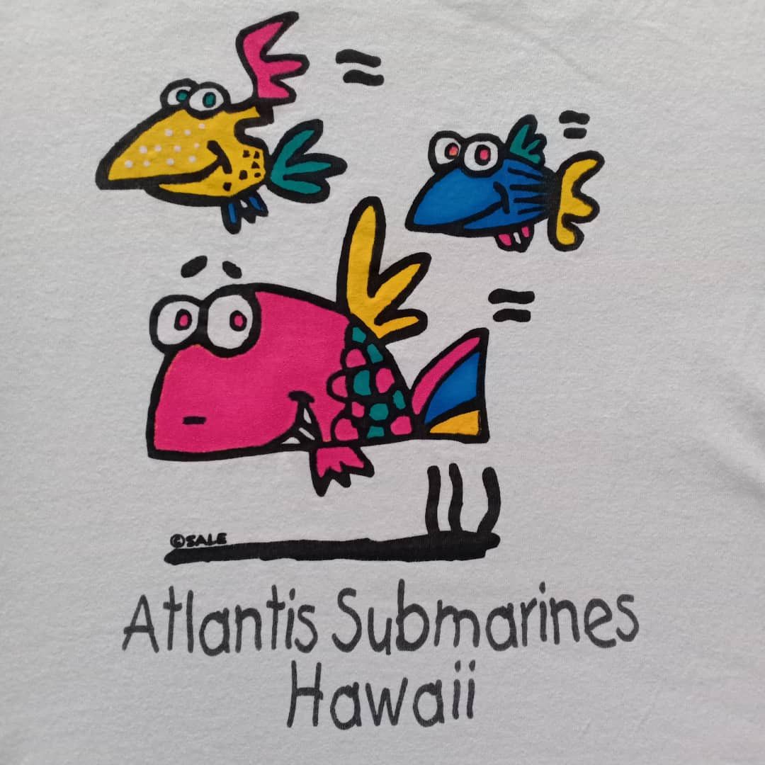 Vintage Vintage Atlatis Submarines Hawai Tee Size US S / EU 44-46 / 1 - 2 Thumbnail
