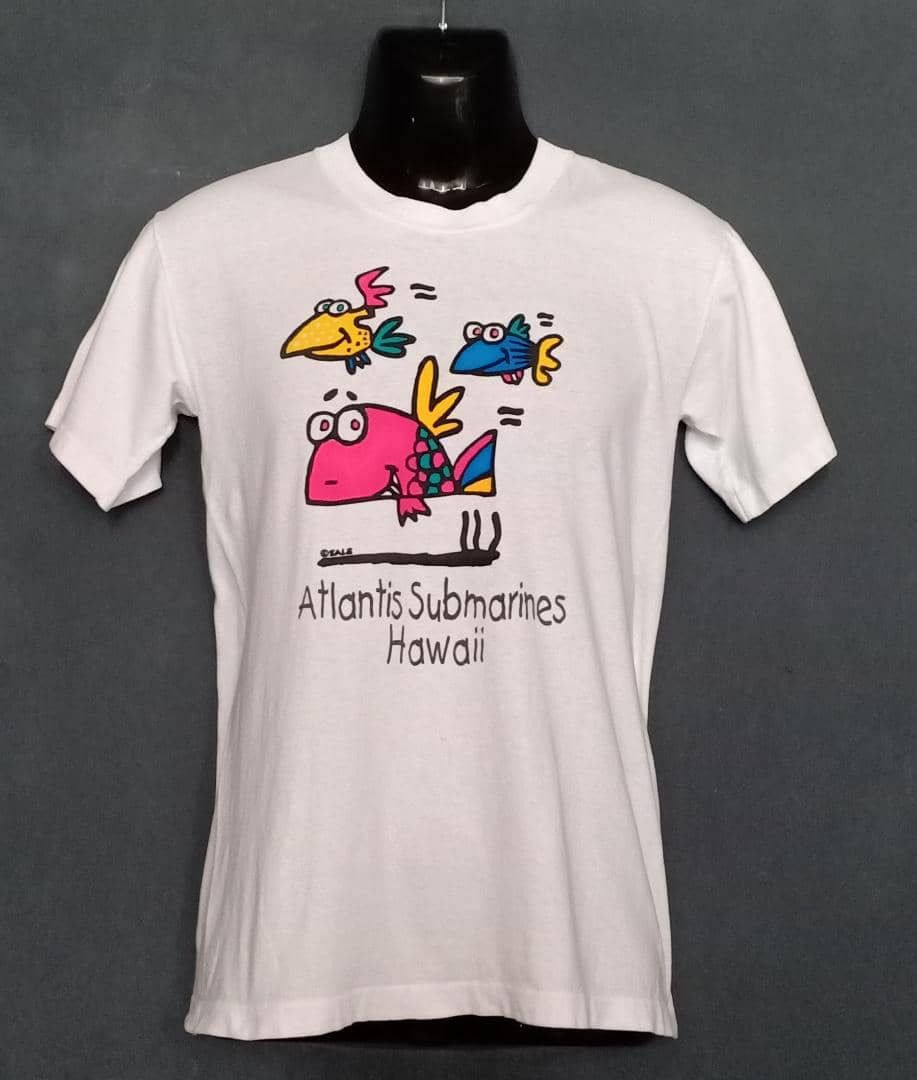 Vintage Vintage Atlatis Submarines Hawai Tee Size US S / EU 44-46 / 1 - 1 Thumbnail