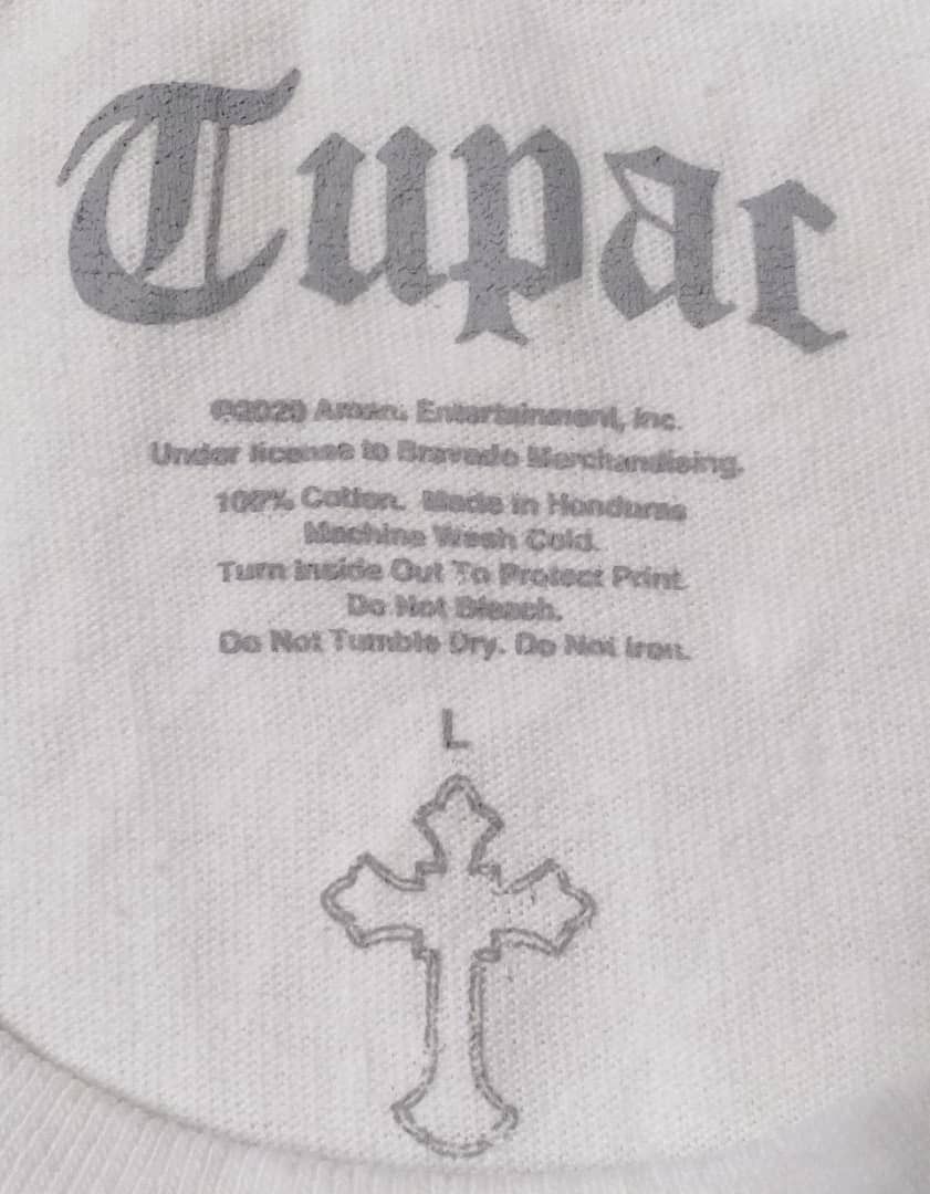 Band Tees × Rap Tees 2 pac T-Shirt Size US L / EU 52-54 / 3 - 3 Thumbnail