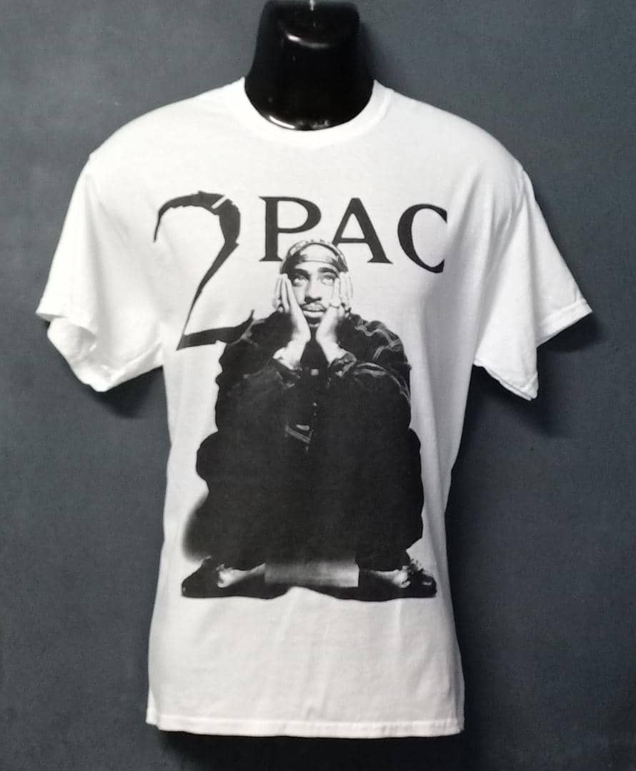Band Tees × Rap Tees 2 pac T-Shirt Size US L / EU 52-54 / 3 - 1 Thumbnail