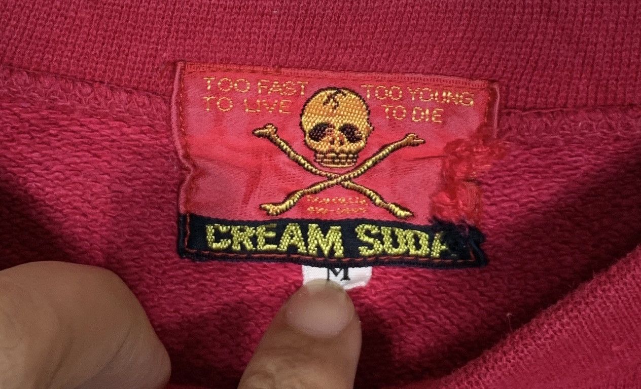 Japanese Brand Cream Soda Pink Dragon Shibuya Sweatshirt Medium Size Size US M / EU 48-50 / 2 - 2 Thumbnail