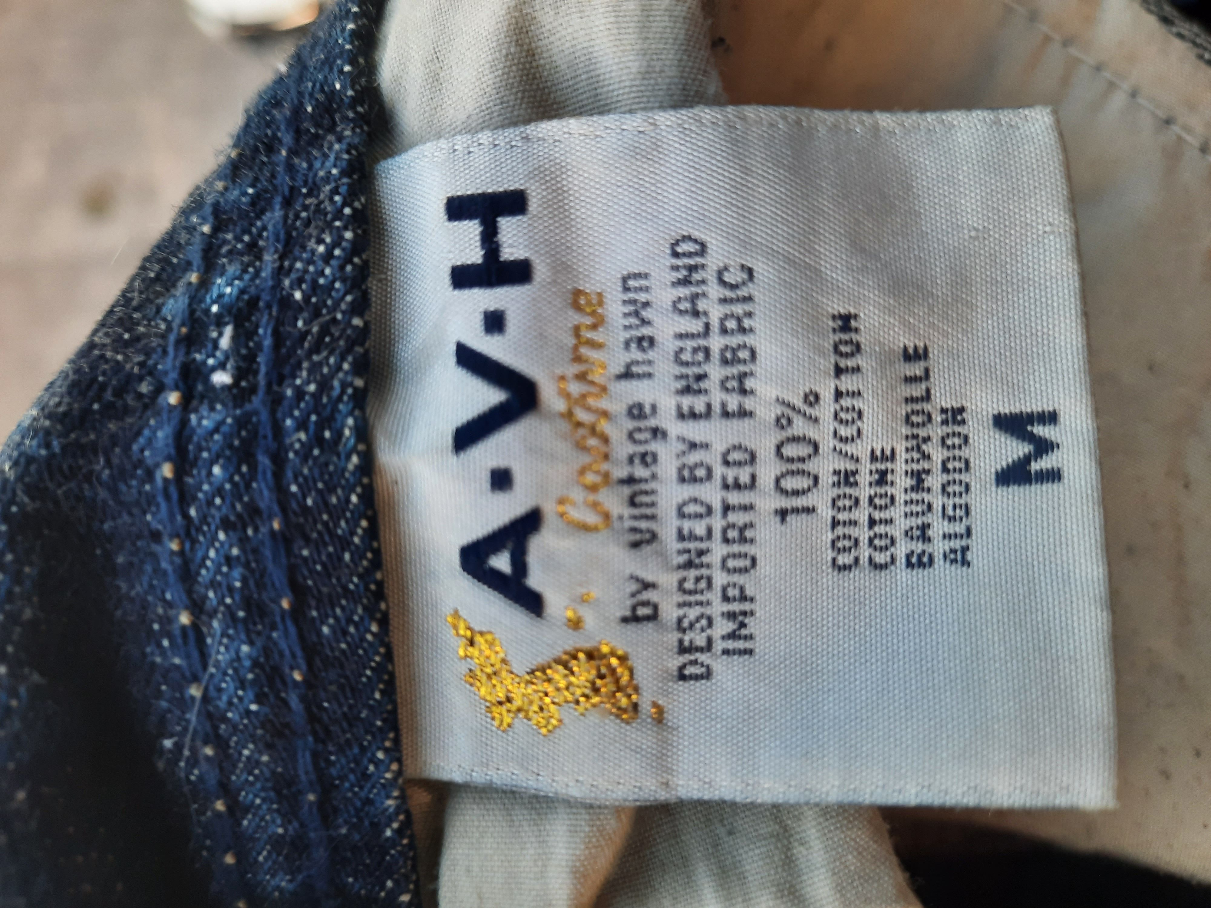 Other A.V.H Costom Distressed Denim Size US 35 - 9 Thumbnail