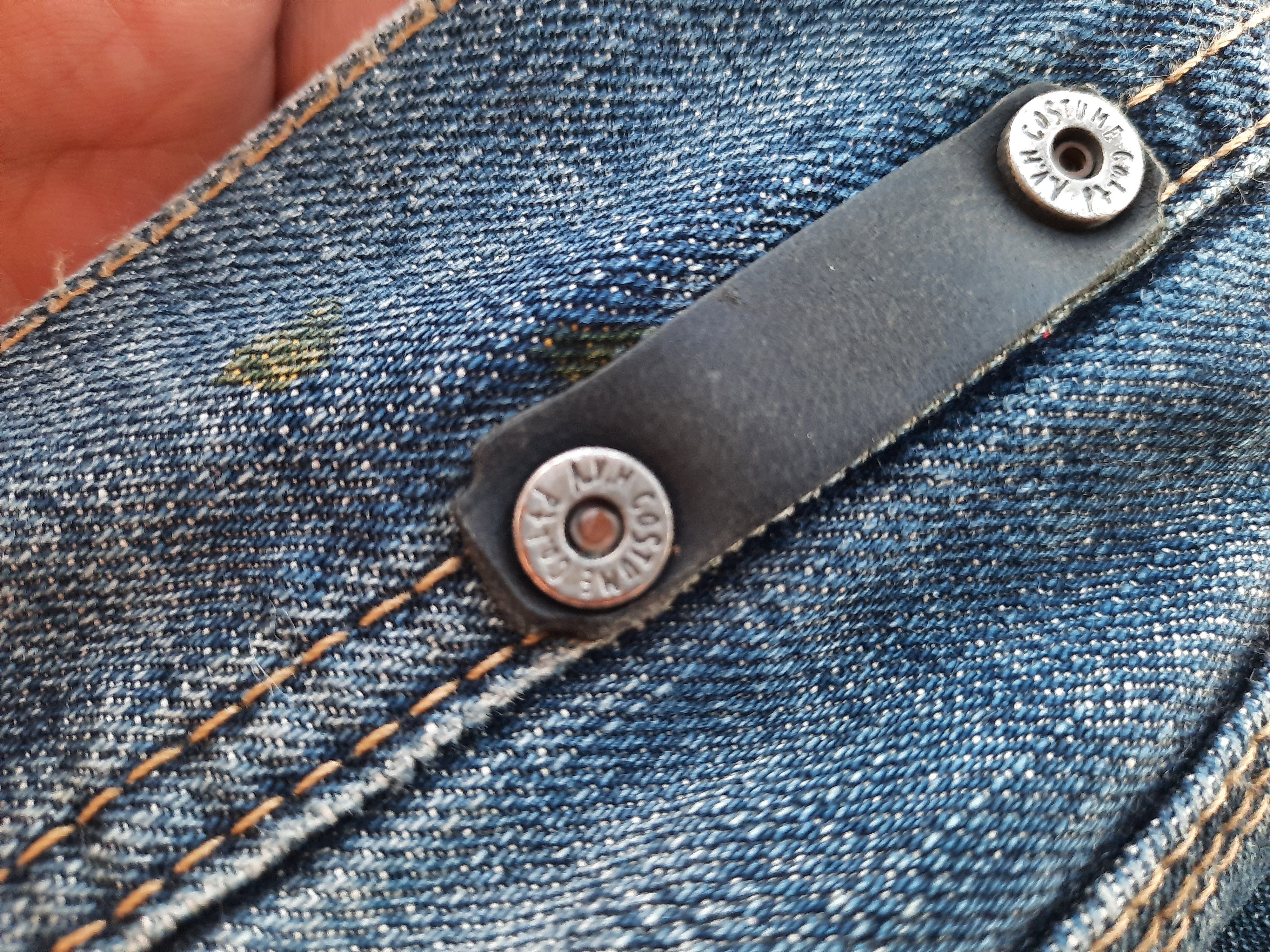 Other A.V.H Costom Distressed Denim Size US 35 - 7 Thumbnail