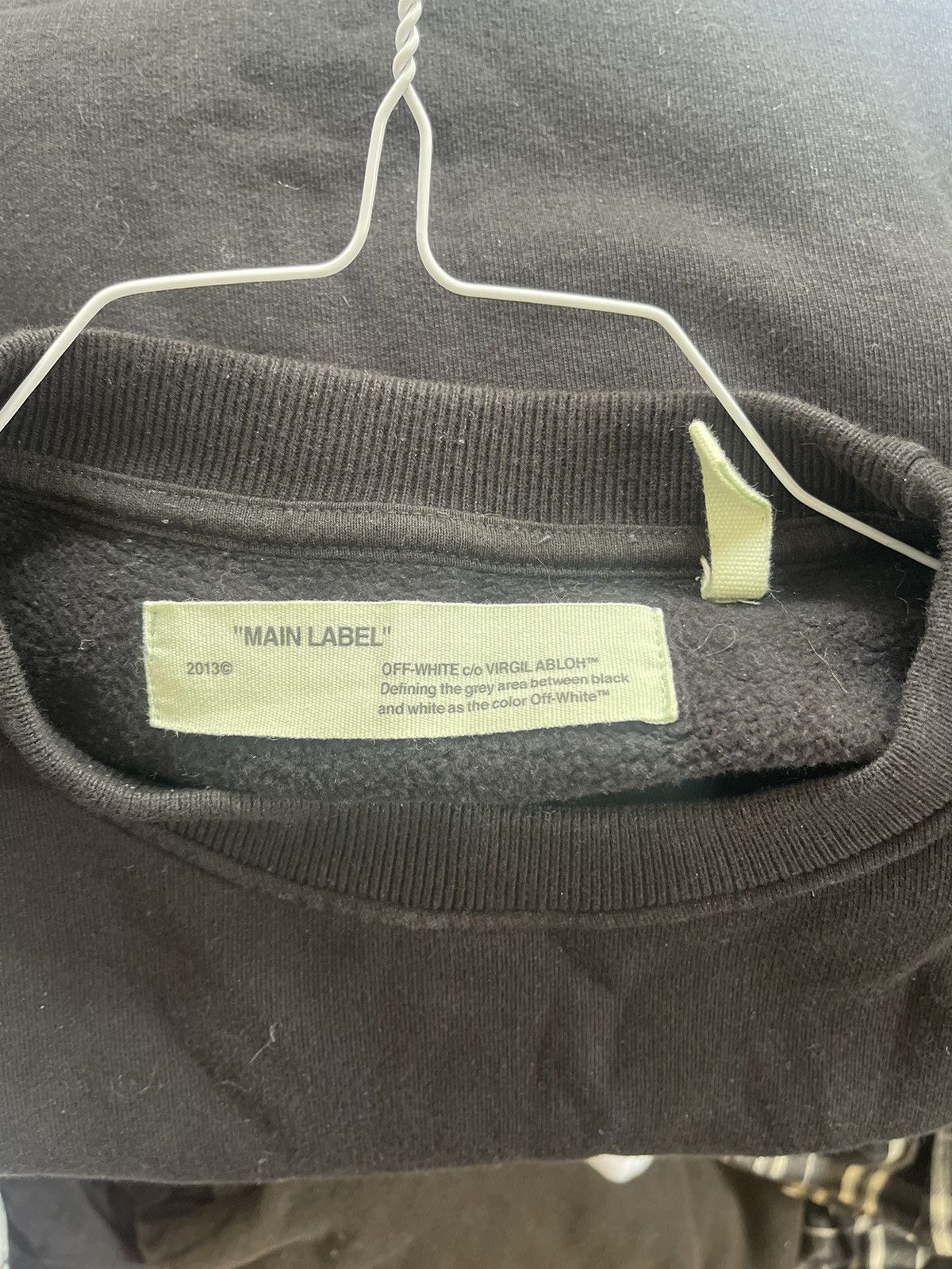 Off-White Off white wolf crewneck Size US M / EU 48-50 / 2 - 7 Thumbnail