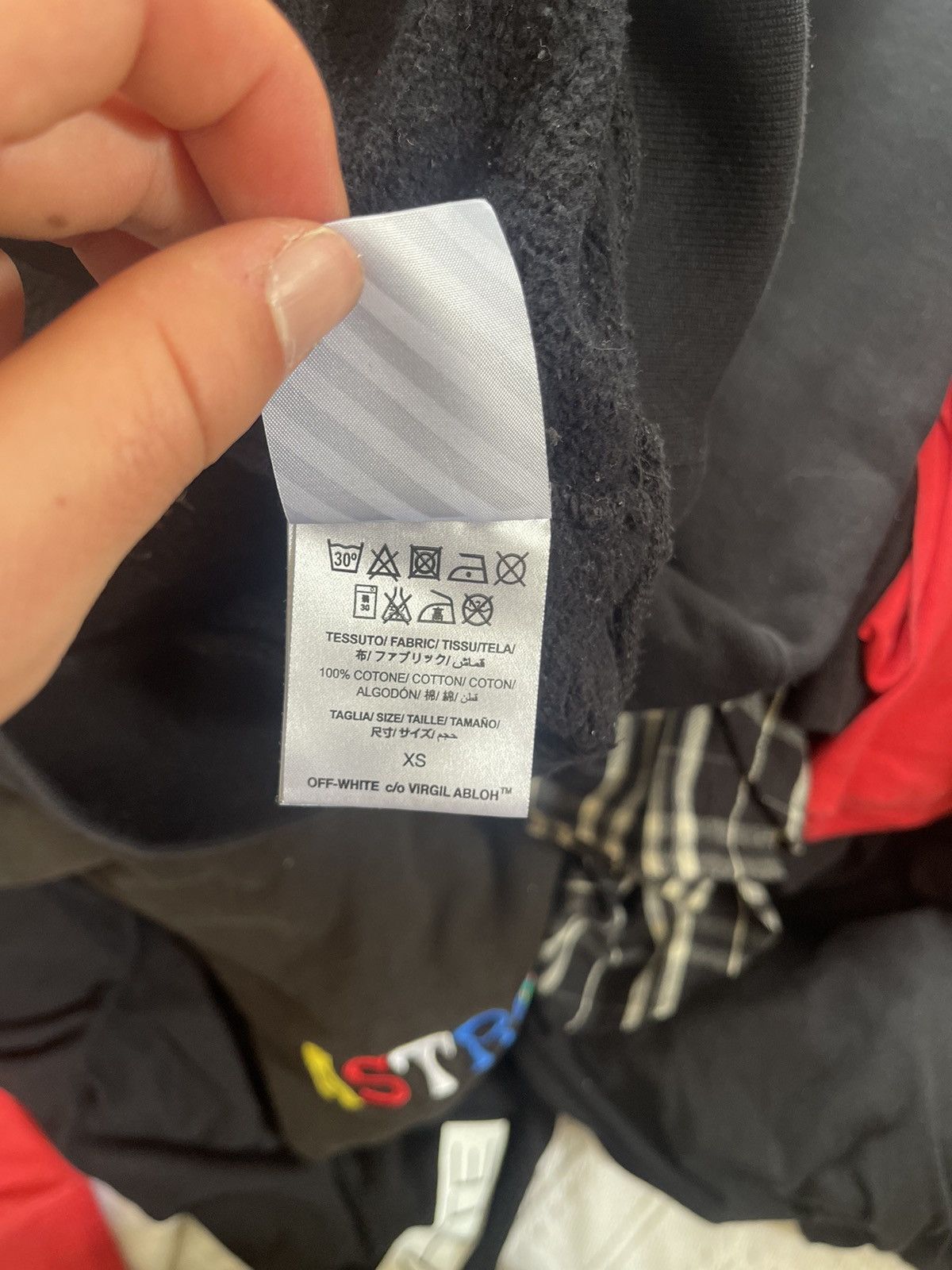 Off-White Off white wolf crewneck Size US M / EU 48-50 / 2 - 10 Thumbnail