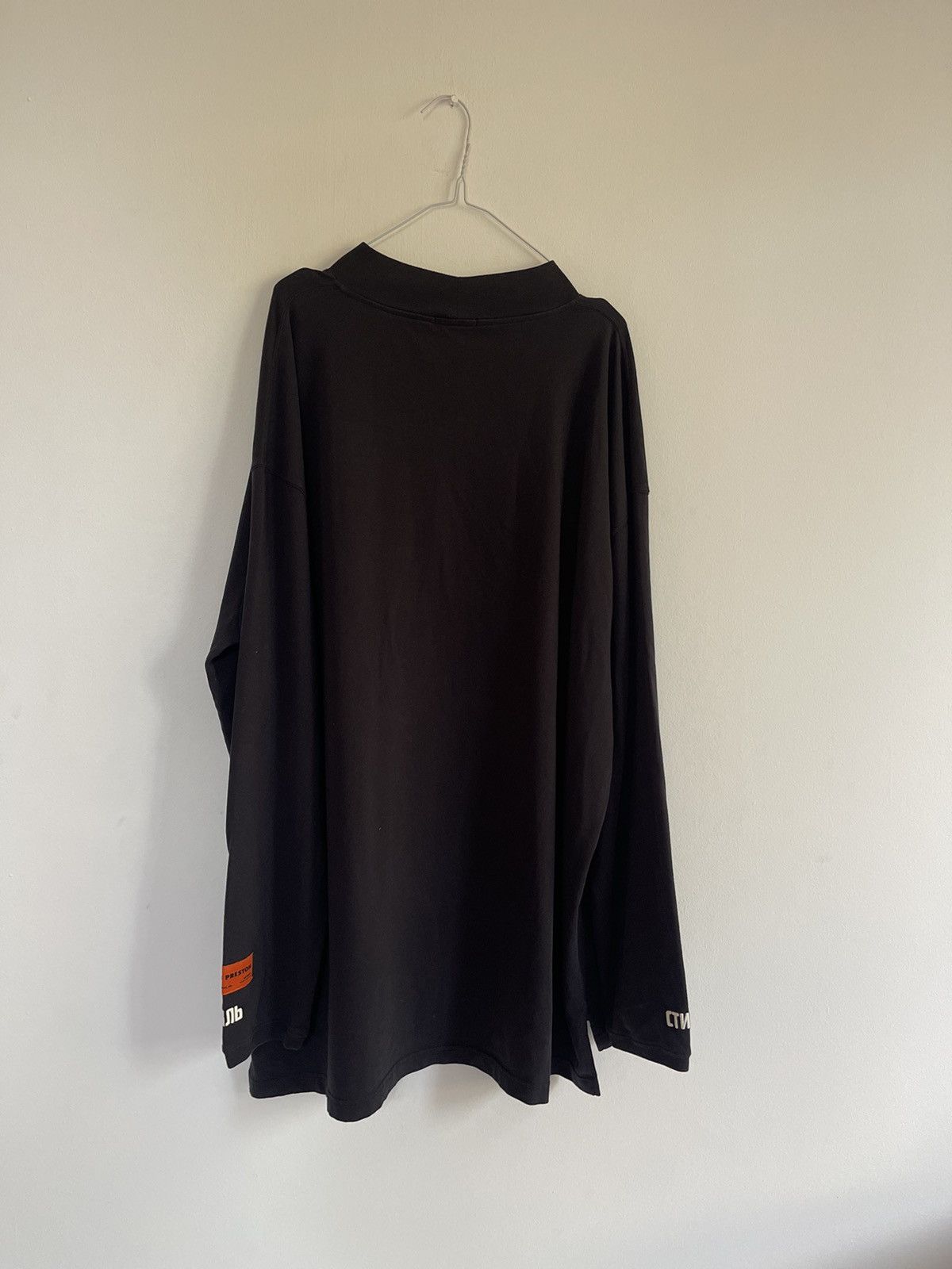 Heron Preston Heron Preston Monck neck Long sleeve Size US XXL / EU 58 / 5 - 11 Thumbnail