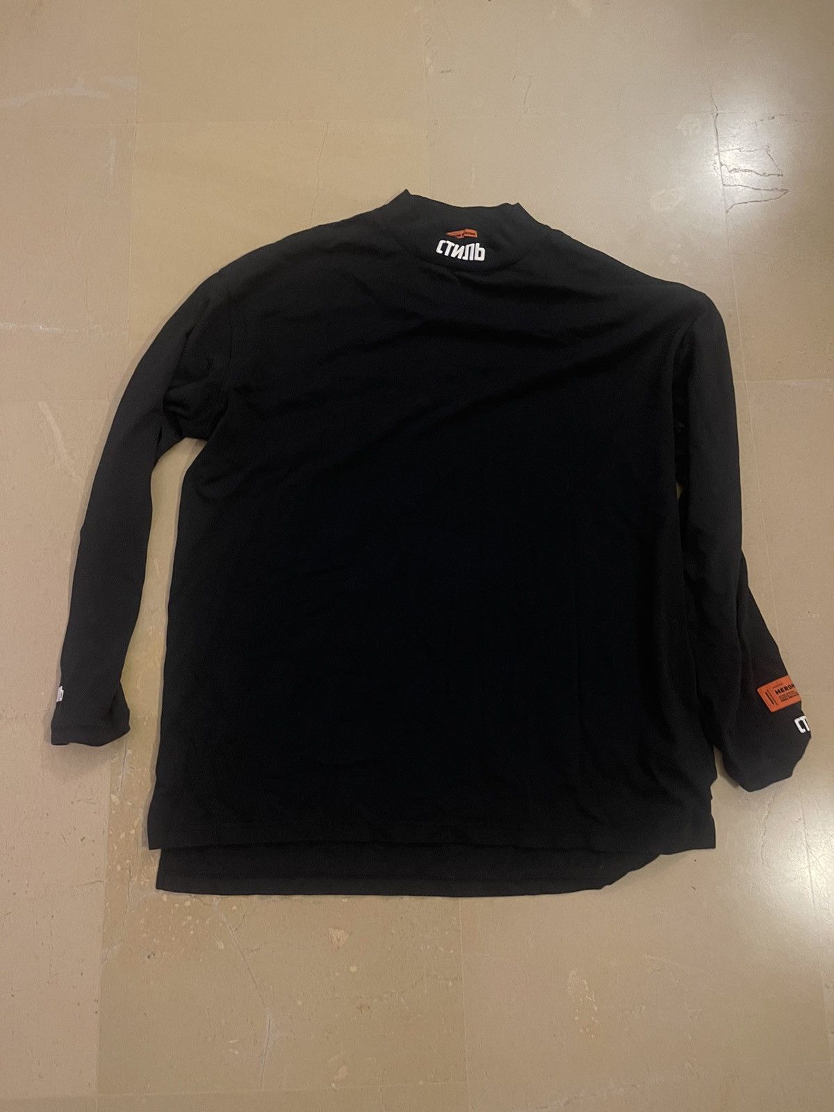 Heron Preston Heron Preston Monck neck Long sleeve Size US XXL / EU 58 / 5 - 18 Thumbnail