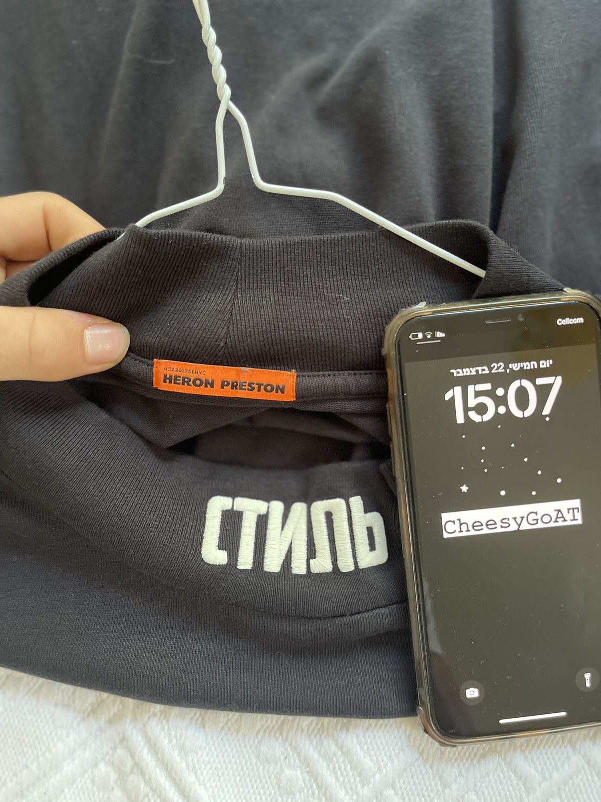 Heron Preston Heron Preston Monck neck Long sleeve Size US XXL / EU 58 / 5 - 14 Thumbnail
