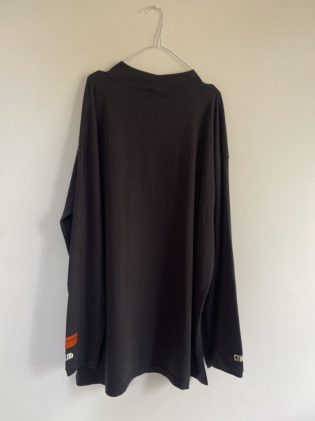 Heron Preston Heron Preston Monck neck Long sleeve Size US XXL / EU 58 / 5 - 12 Thumbnail