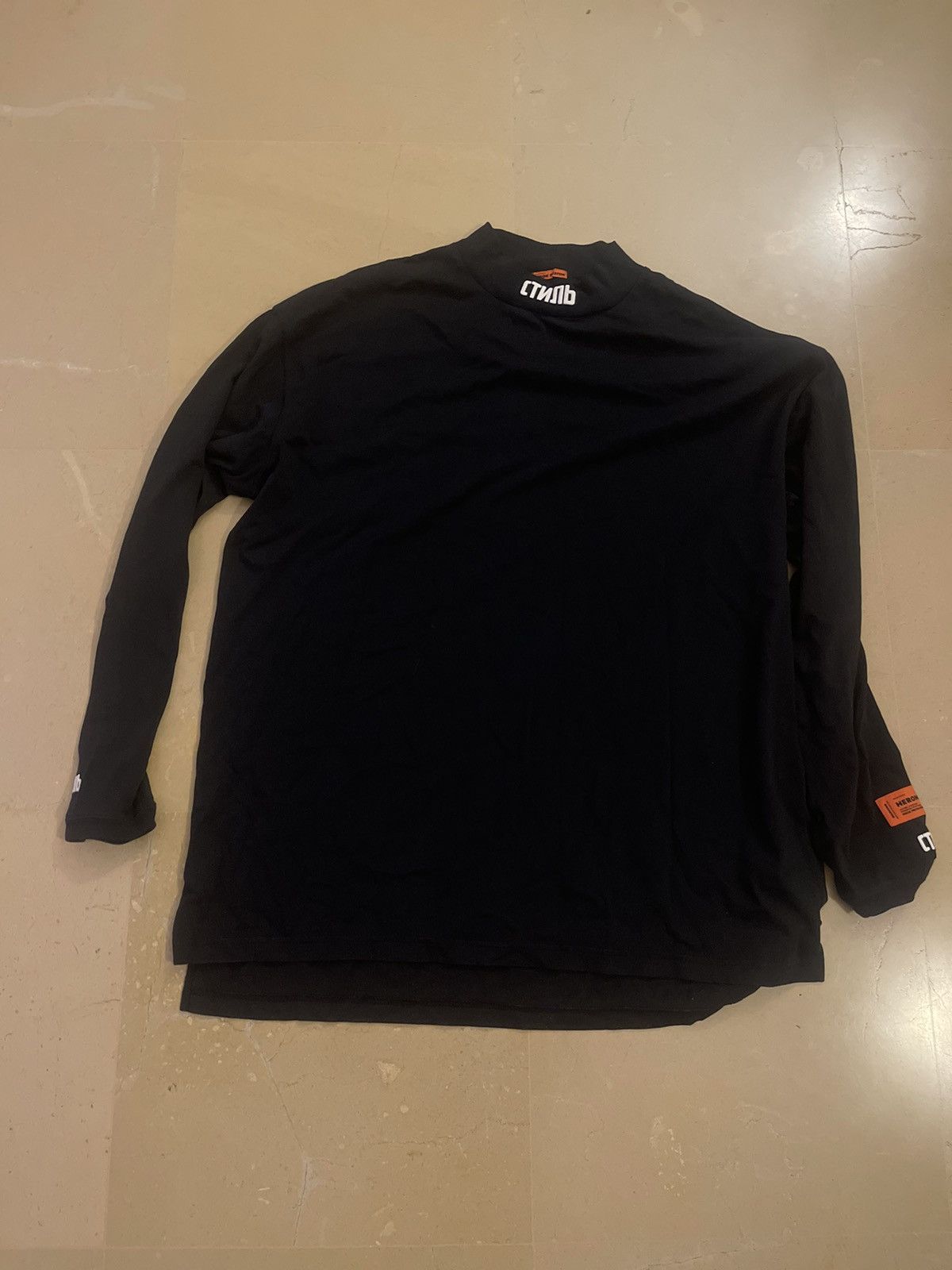 Heron Preston Heron Preston Monck neck Long sleeve Size US XXL / EU 58 / 5 - 19 Thumbnail