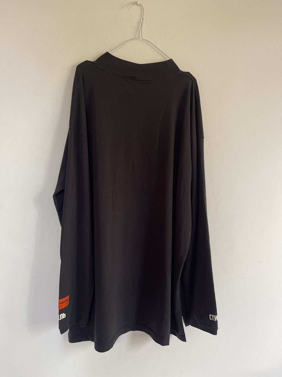 Heron Preston Heron Preston Monck neck Long sleeve Size US XXL / EU 58 / 5 - 13 Thumbnail
