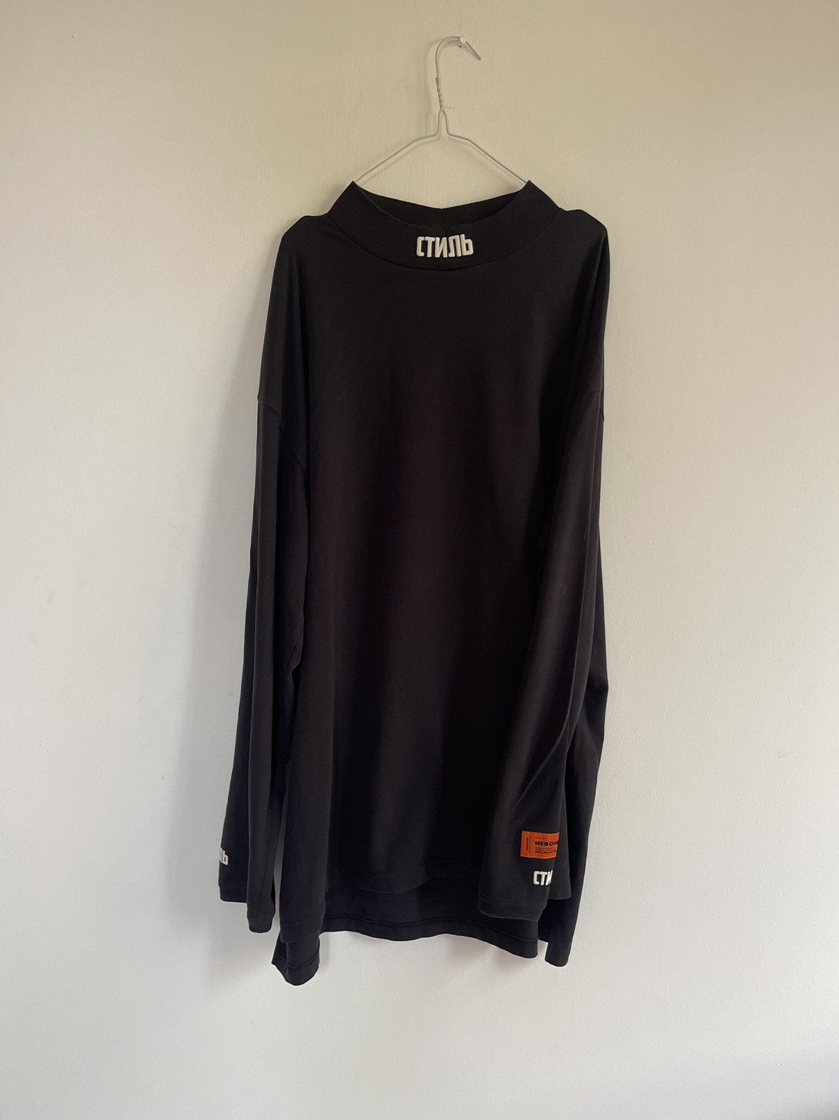 Heron Preston Heron Preston Monck neck Long sleeve Size US XXL / EU 58 / 5 - 10 Thumbnail