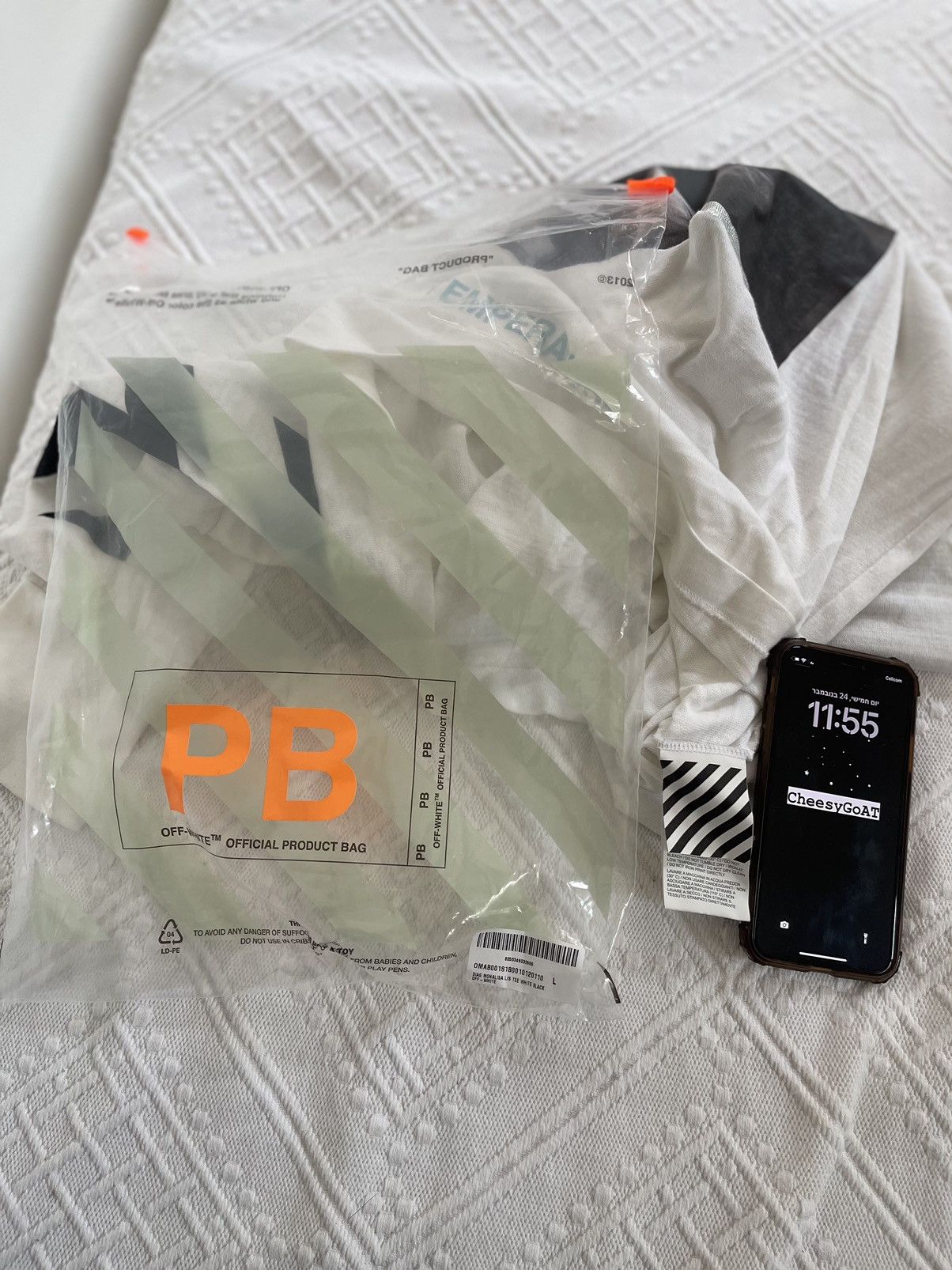 Off-White Off white Monalisa Long Sleeve Size US L / EU 52-54 / 3 - 13 Thumbnail