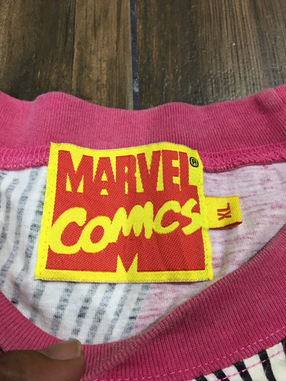 Marvel Comics Vtg Spiderman Overprinted Rare Design T Shirt Size US XL / EU 56 / 4 - 3 Thumbnail