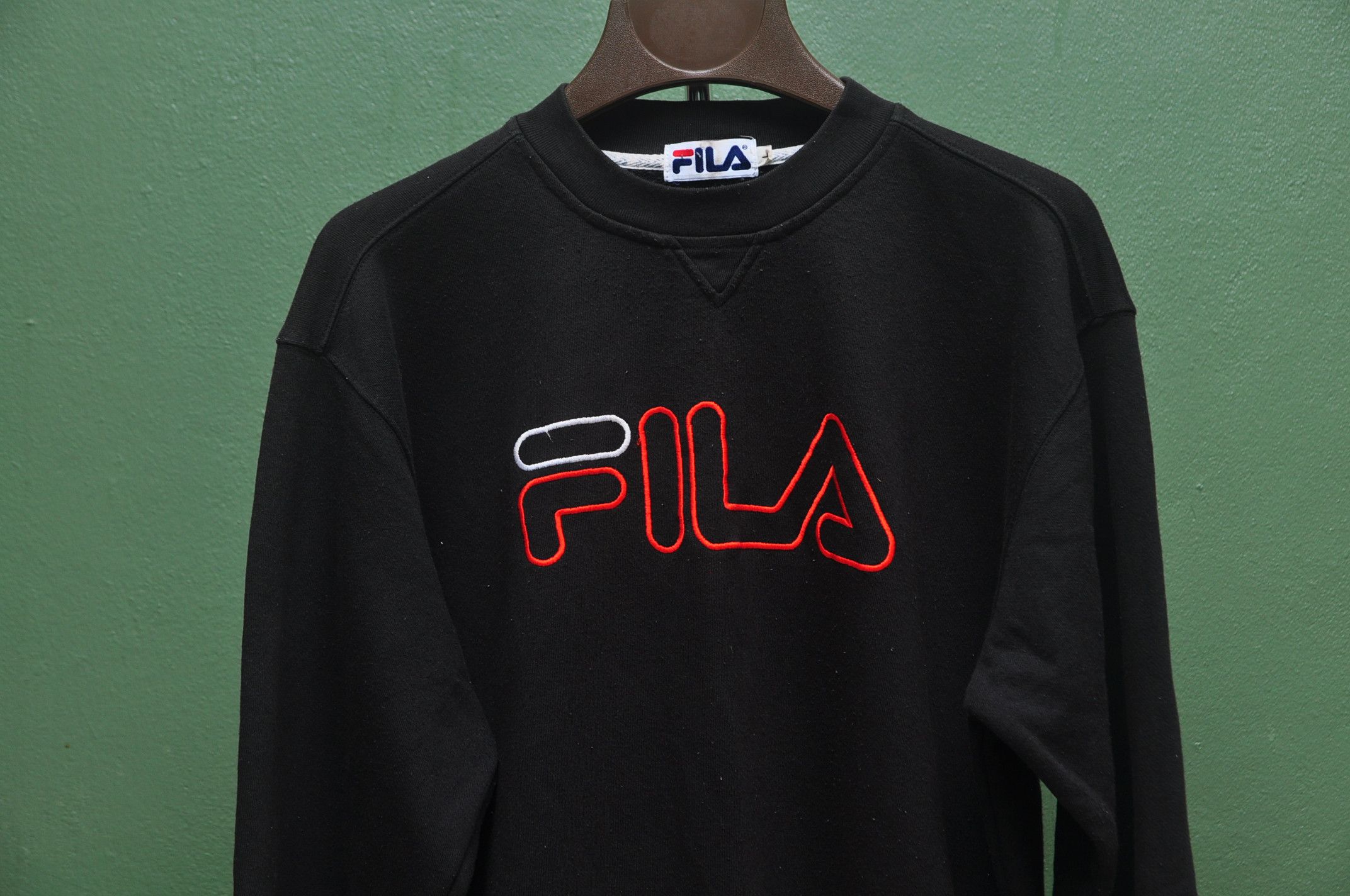 Vintage Fila Big Logo Designer Fashion Style