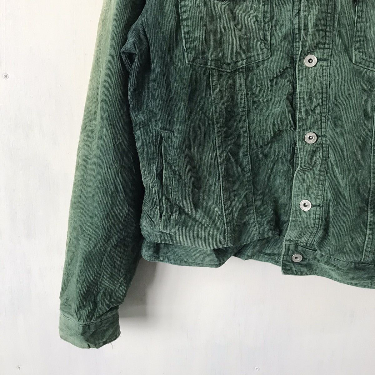 Beams Plus Vtg Sun Faded Beams Corduroy Trucker Style Jacket Size US L / EU 52-54 / 3 - 6 Thumbnail