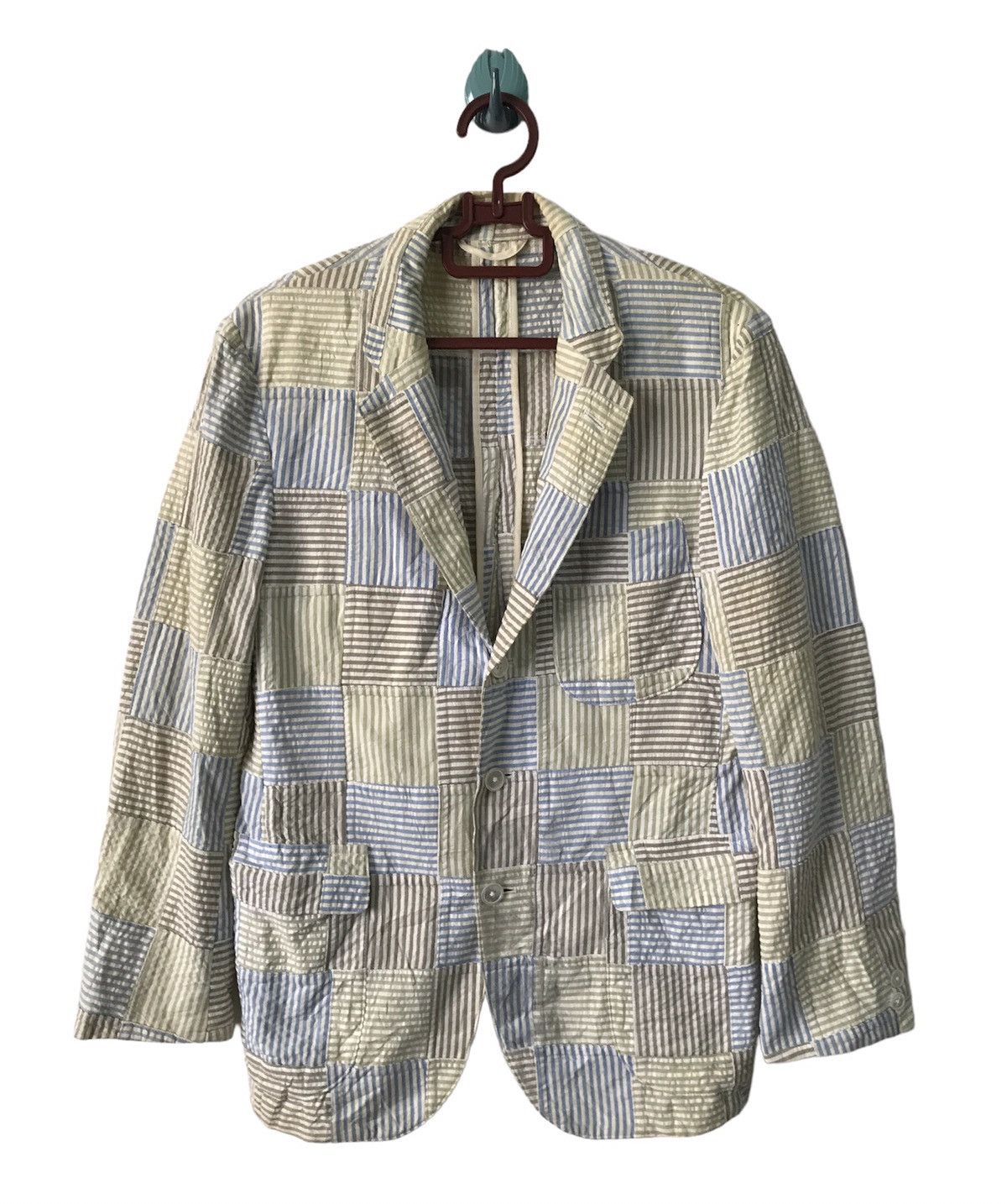 District UNITED ARROWS × United Arrows Nice Patches Style District United Arrows Jacket Coat Size US S / EU 44-46 / 1 - 1 Thumbnail