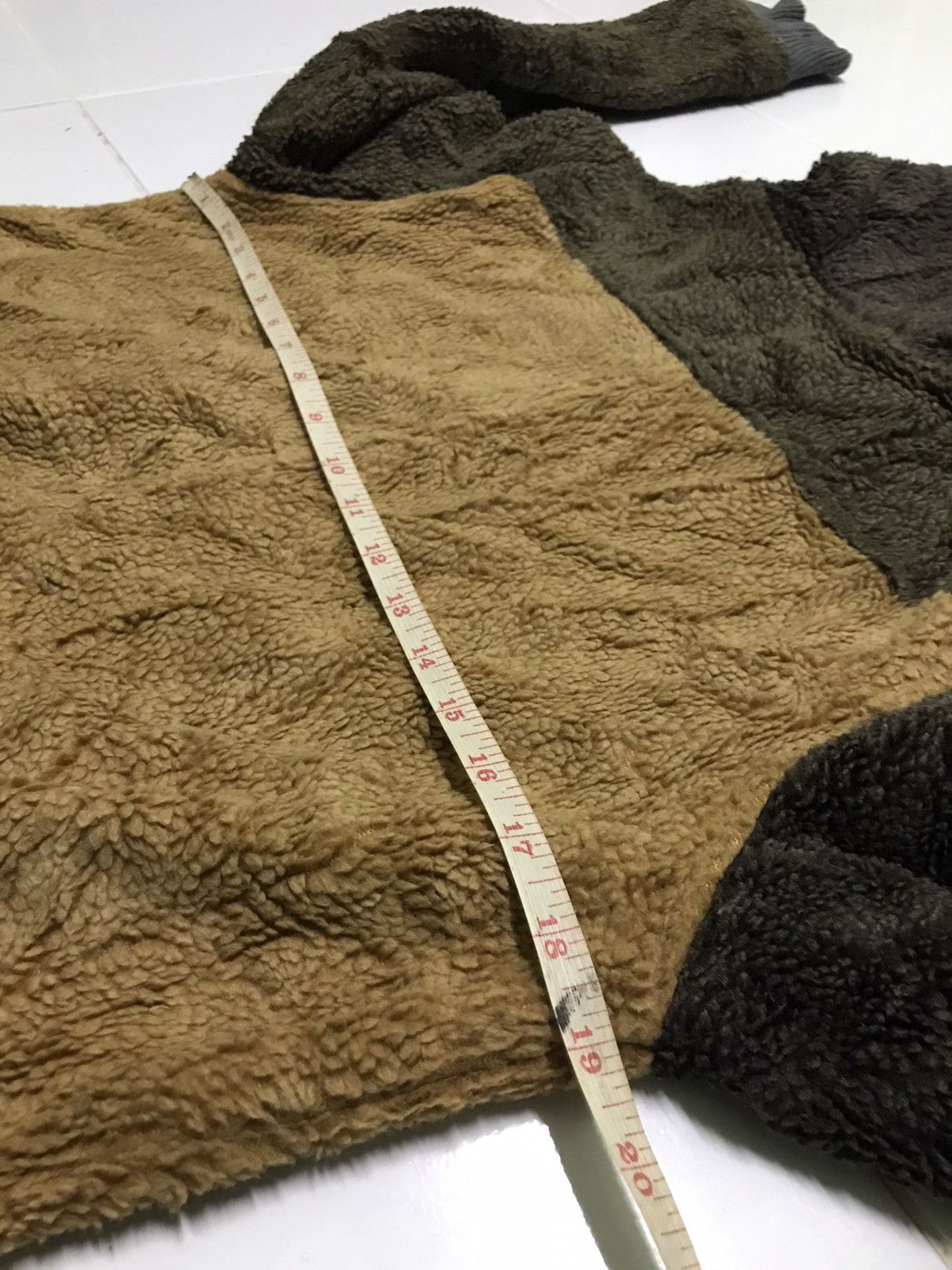 Japanese Brand Panhard deep pile fleece multicolour jacket hooded Size US M / EU 48-50 / 2 - 6 Thumbnail