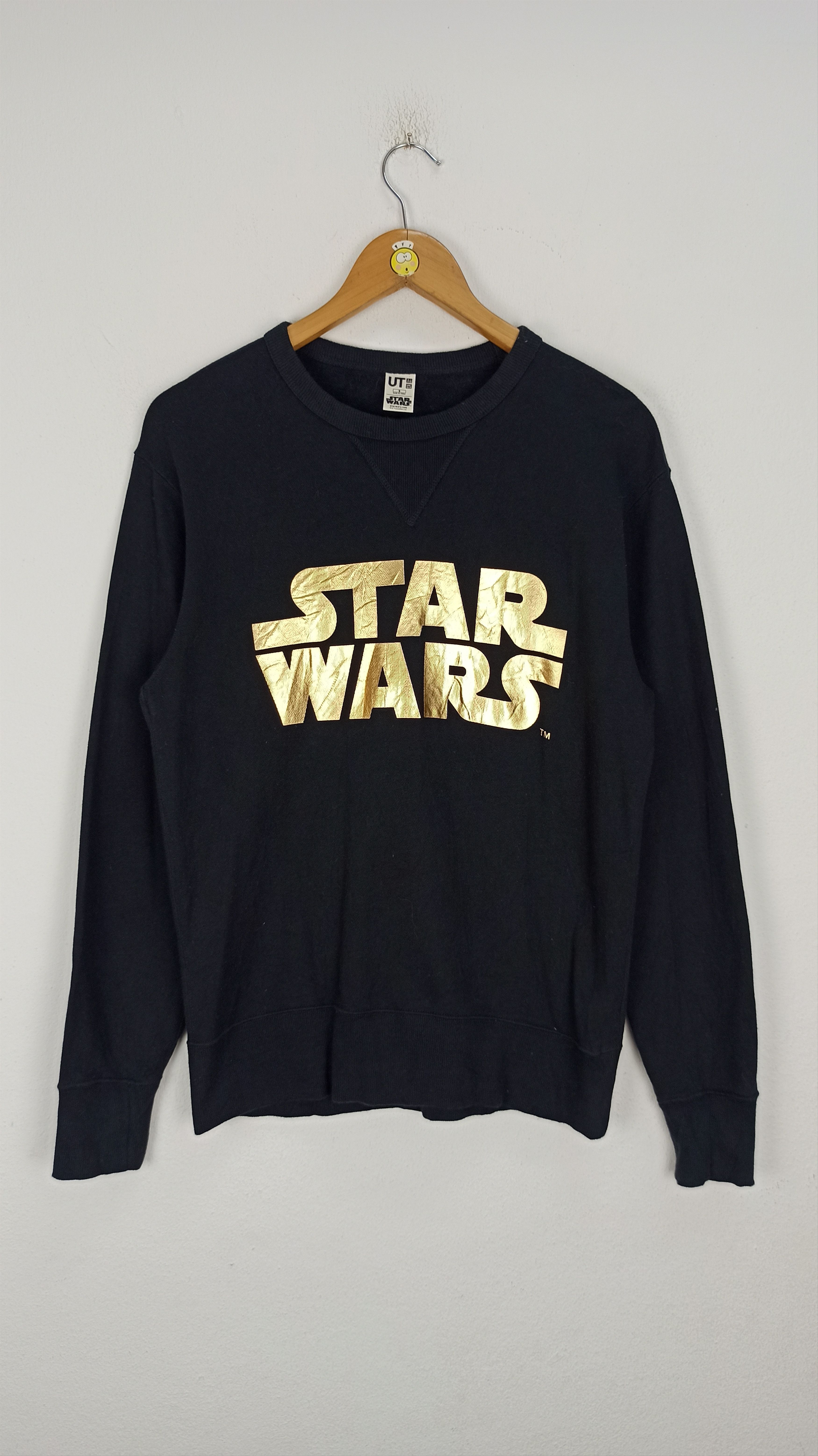 Star Wars Sweatshirt Star Wars X Uniqlo Big Logo Gold Colour Size US S / EU 44-46 / 1 - 1 Thumbnail