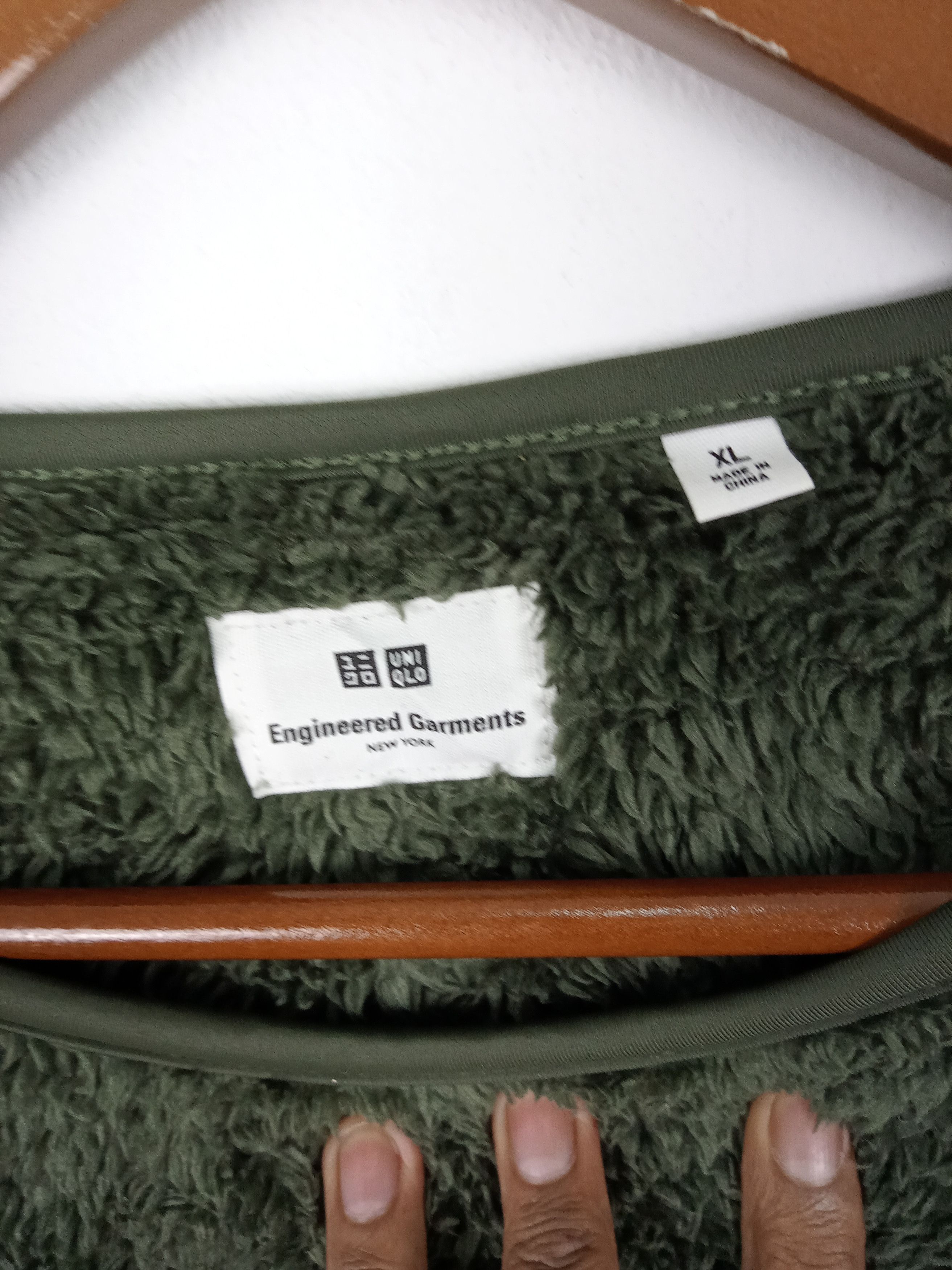 Engineered Garments × Uniqlo Uniqlo x Engineered Garments Fleece Sherpa Jacket Size US XL / EU 56 / 4 - 3 Thumbnail