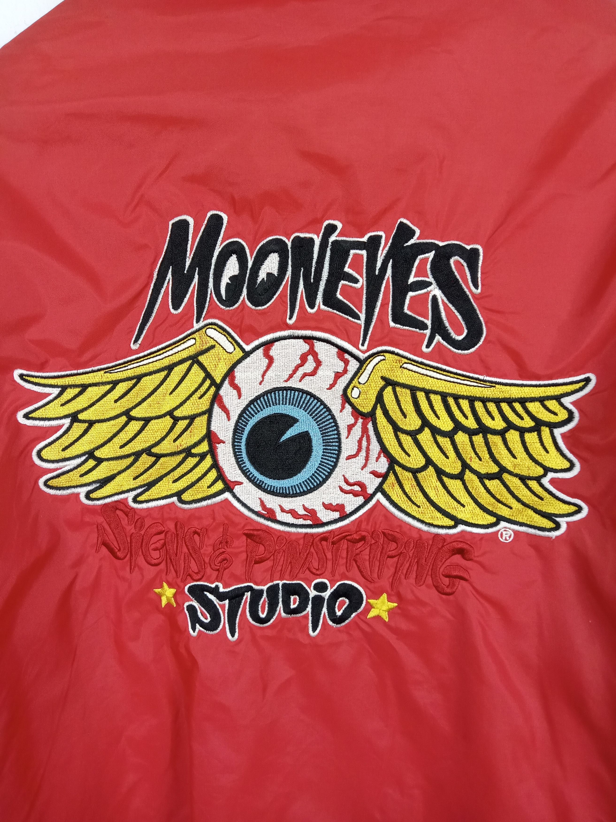 Vintage Vintage Mooneyes Big Logo Jacket Size US M / EU 48-50 / 2 - 3 Thumbnail