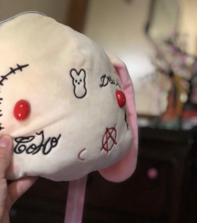 Lil Peep Rare Lil Tracy Bunny Pillow Bag / Satchel Size ONE SIZE - 1 Thumbnail