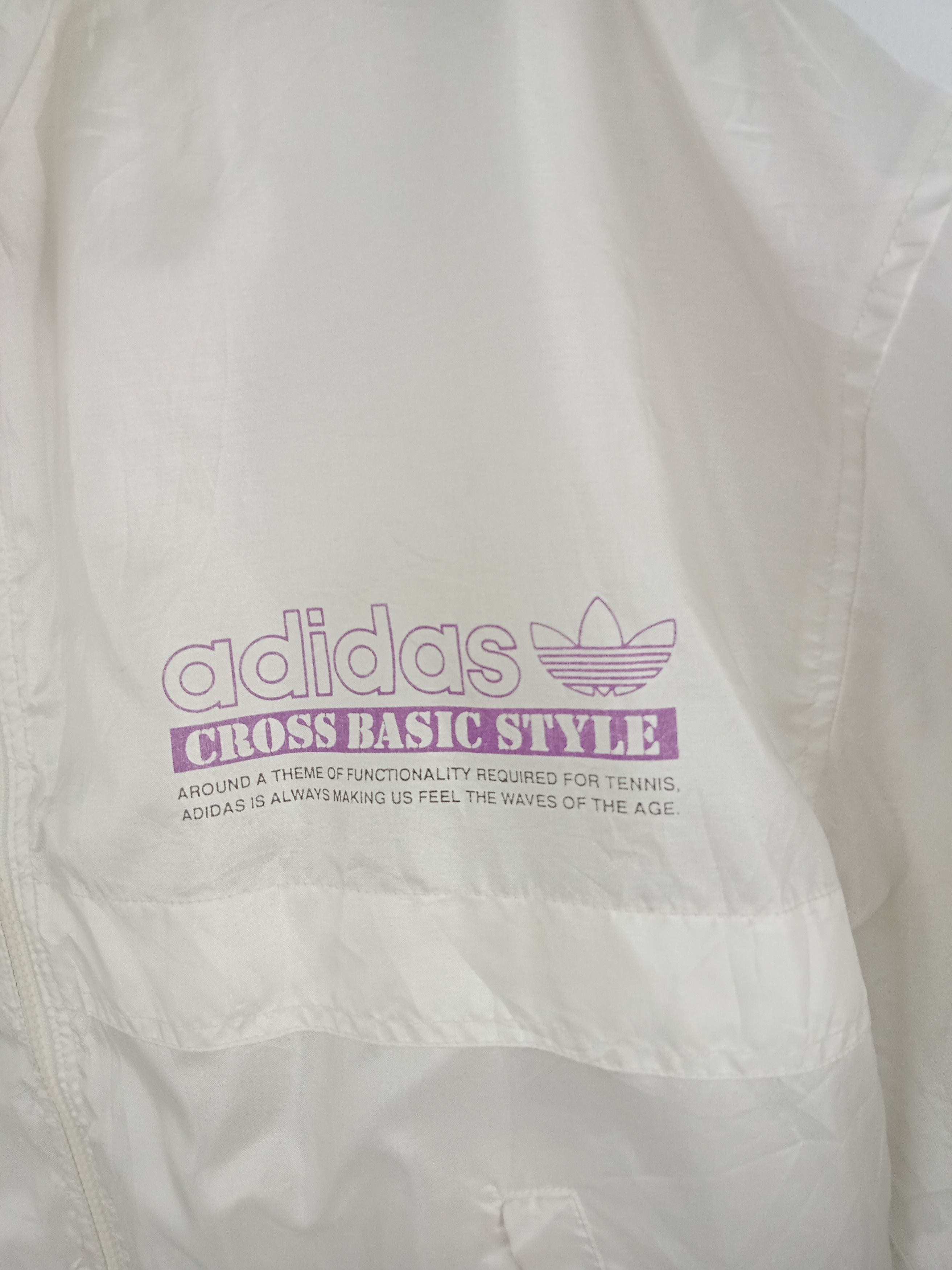 Adidas × Vintage Vintage Adidas Big Logo Jacket Size US L / EU 52-54 / 3 - 3 Thumbnail