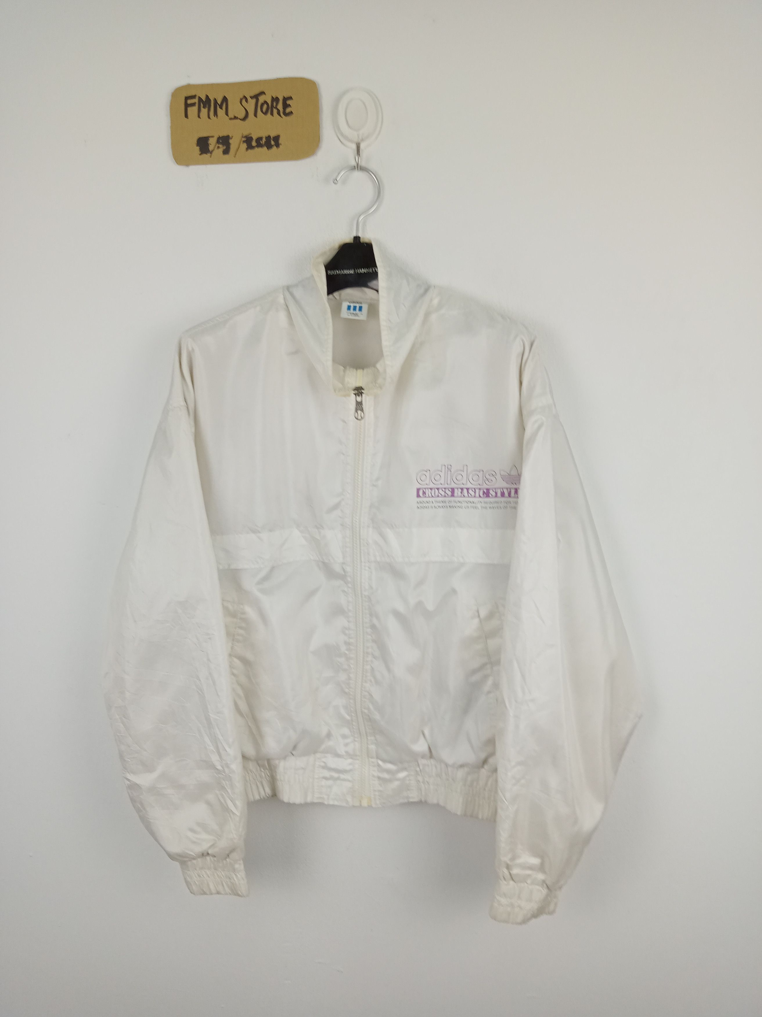 Adidas × Vintage Vintage Adidas Big Logo Jacket Size US L / EU 52-54 / 3 - 2 Thumbnail