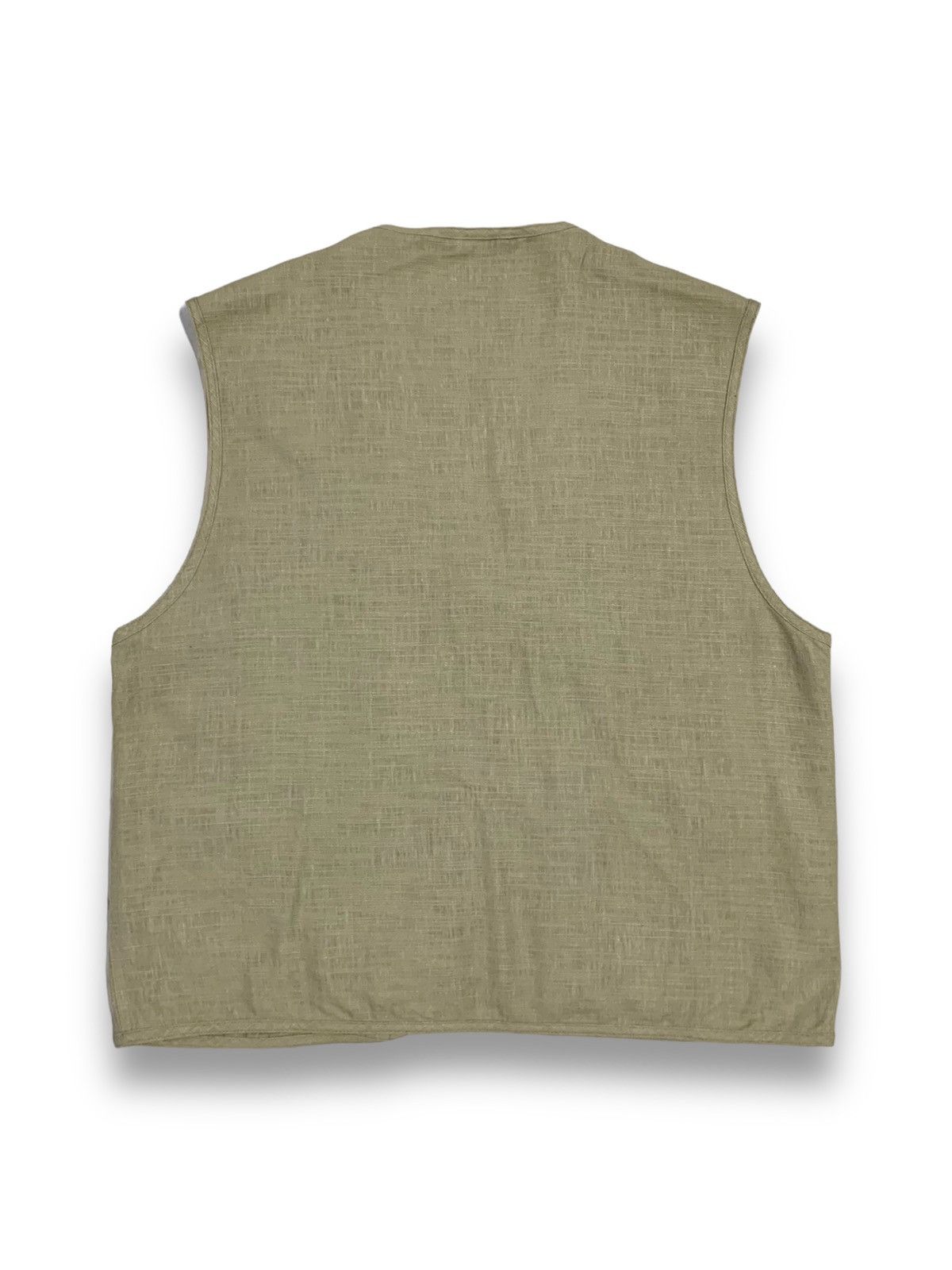 Japanese Brand Japanese Brand Checked Lined Multi-pockets Tactical Vest Size US M / EU 48-50 / 2 - 2 Thumbnail