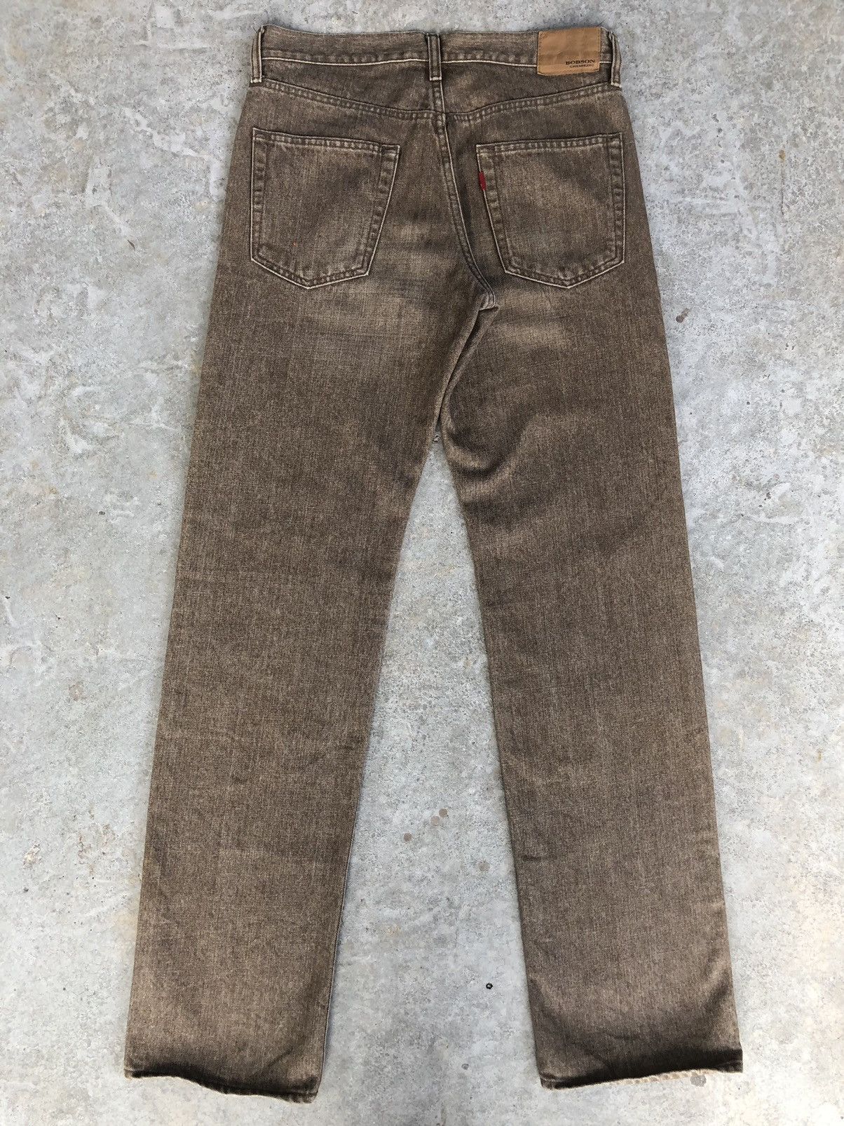 Le Grande Bleu (L.G.B.) Japanese Bobson Distressed Jeans Slim Cut Size US 31 - 2 Thumbnail
