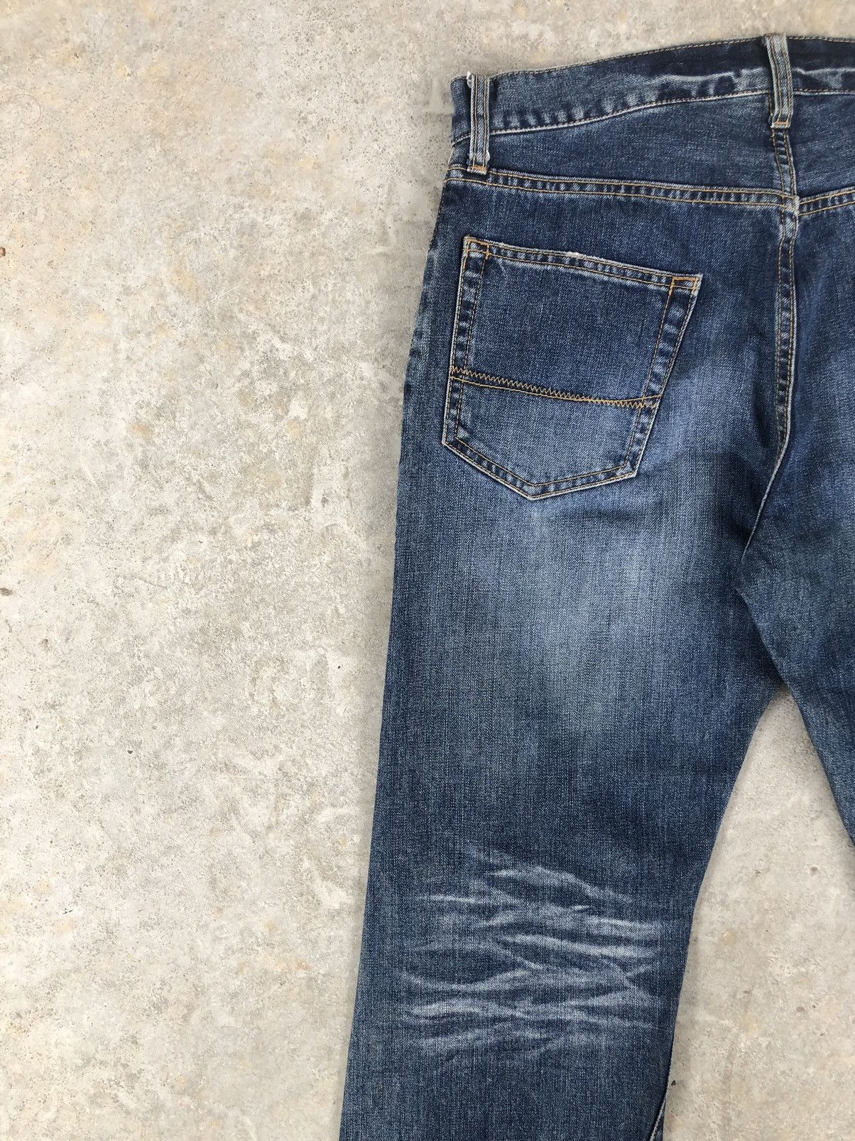 If Six Was Nine Japanese Flare Jeans Distressed Jeans Bootcut Size US 33 - 9 Thumbnail