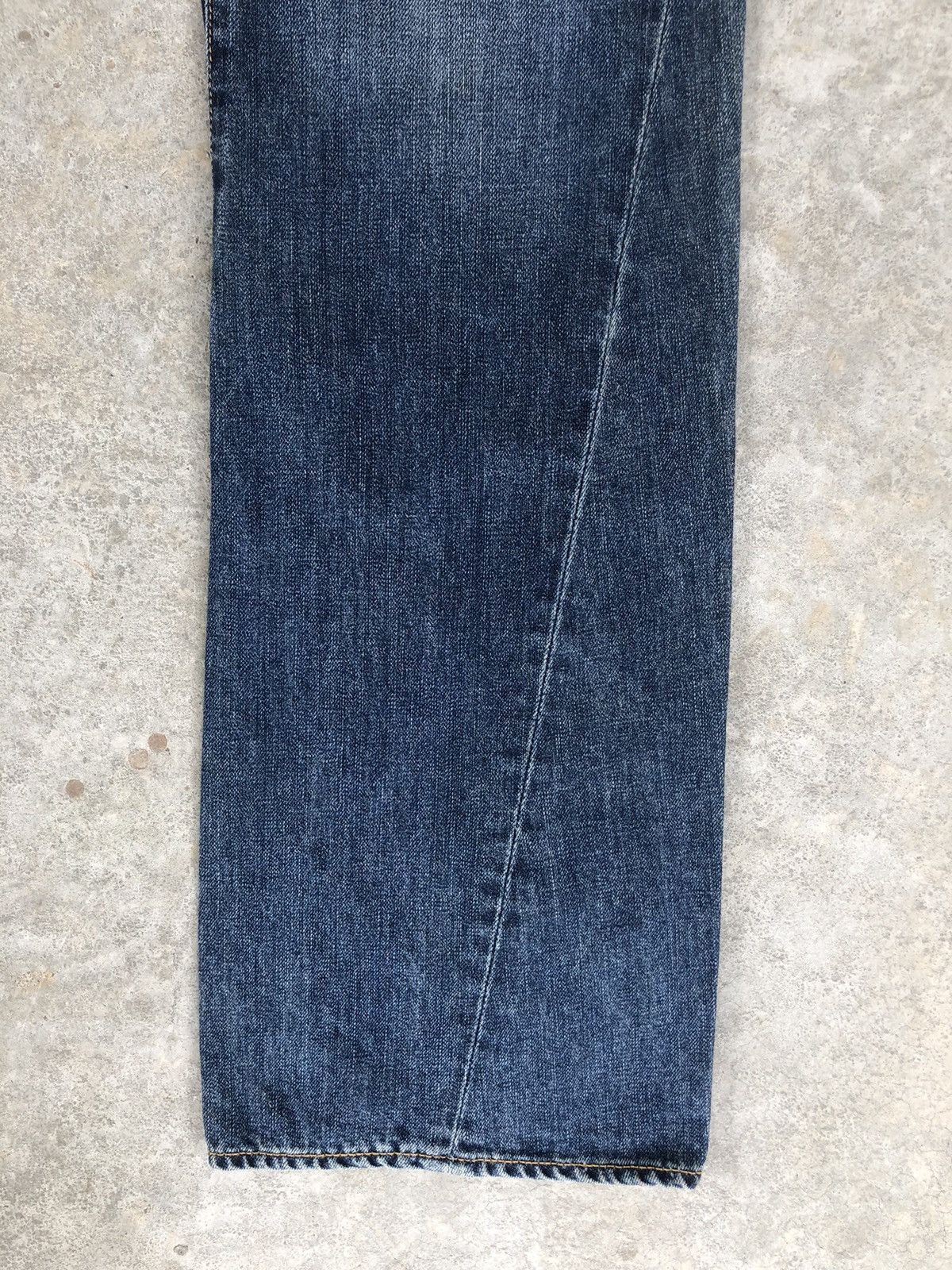 If Six Was Nine Japanese Flare Jeans Distressed Jeans Bootcut Size US 33 - 7 Thumbnail