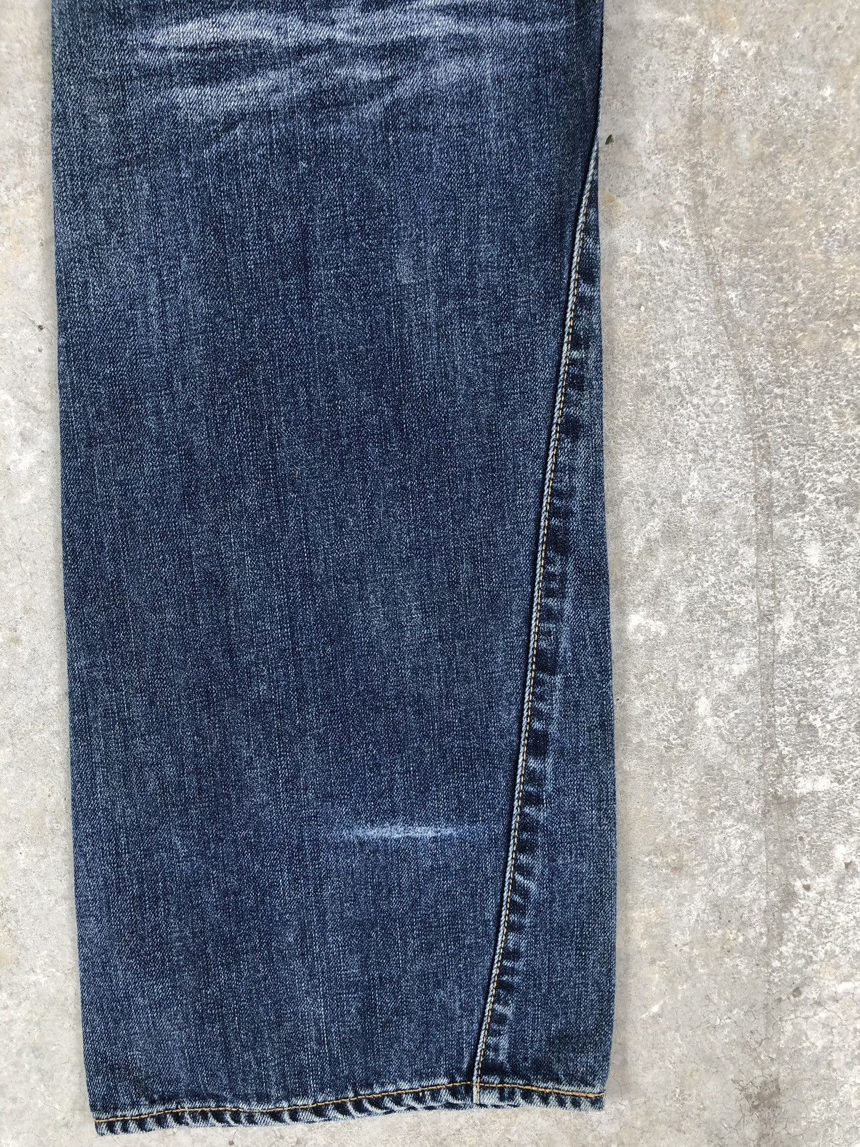 If Six Was Nine Japanese Flare Jeans Distressed Jeans Bootcut Size US 33 - 11 Thumbnail