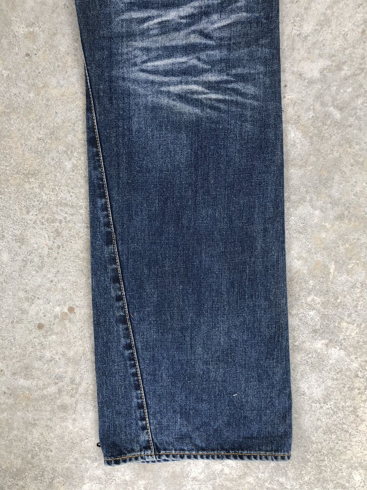If Six Was Nine Japanese Flare Jeans Distressed Jeans Bootcut Size US 33 - 12 Thumbnail
