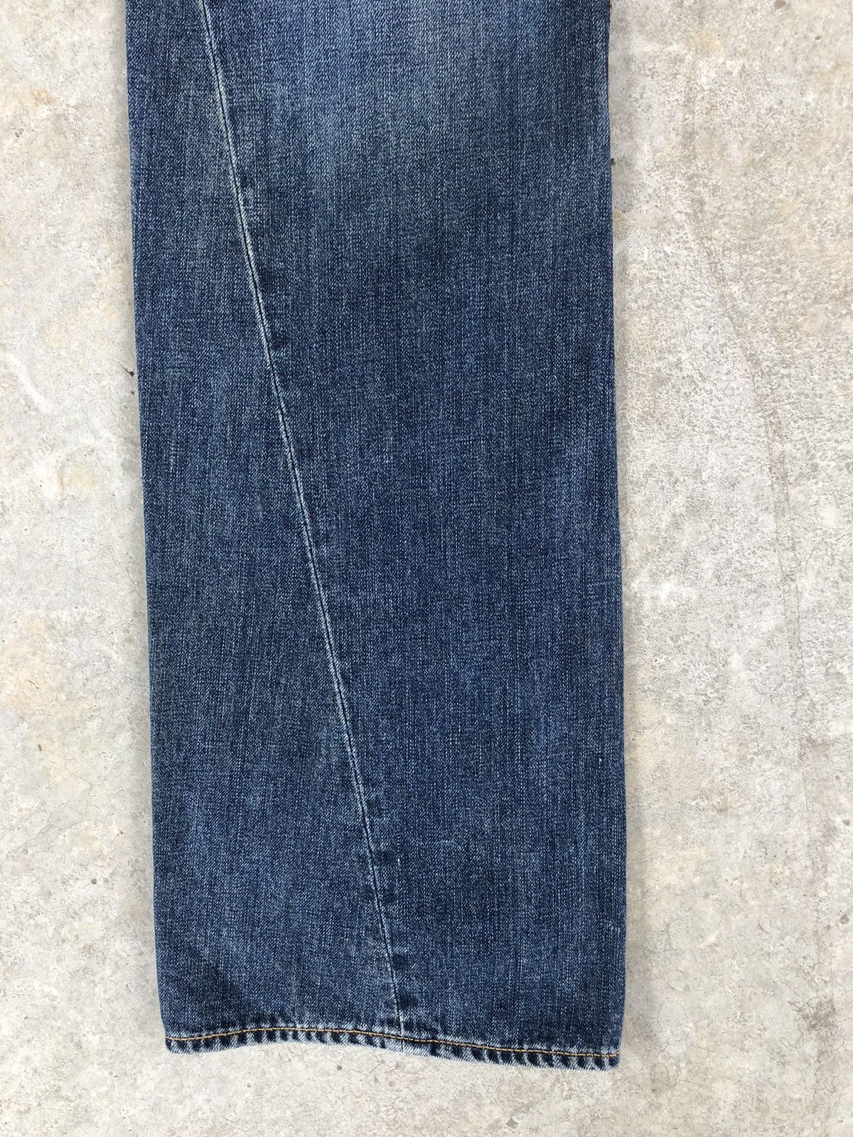 If Six Was Nine Japanese Flare Jeans Distressed Jeans Bootcut Size US 33 - 6 Thumbnail