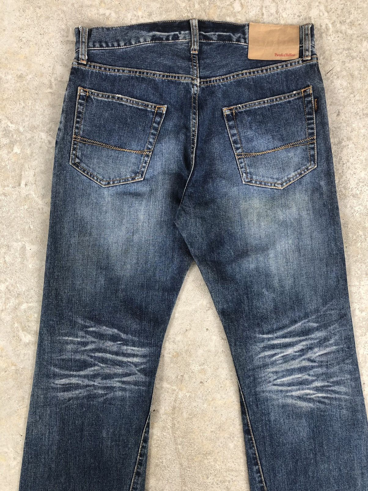 If Six Was Nine Japanese Flare Jeans Distressed Jeans Bootcut Size US 33 - 8 Thumbnail
