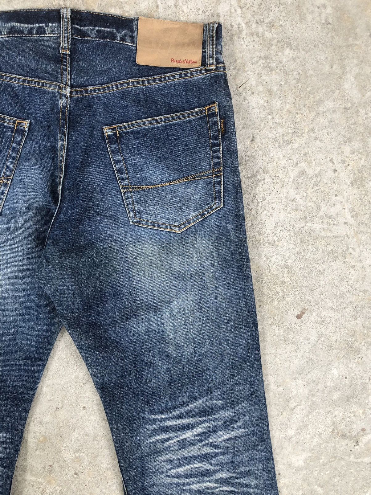If Six Was Nine Japanese Flare Jeans Distressed Jeans Bootcut Size US 33 - 10 Thumbnail