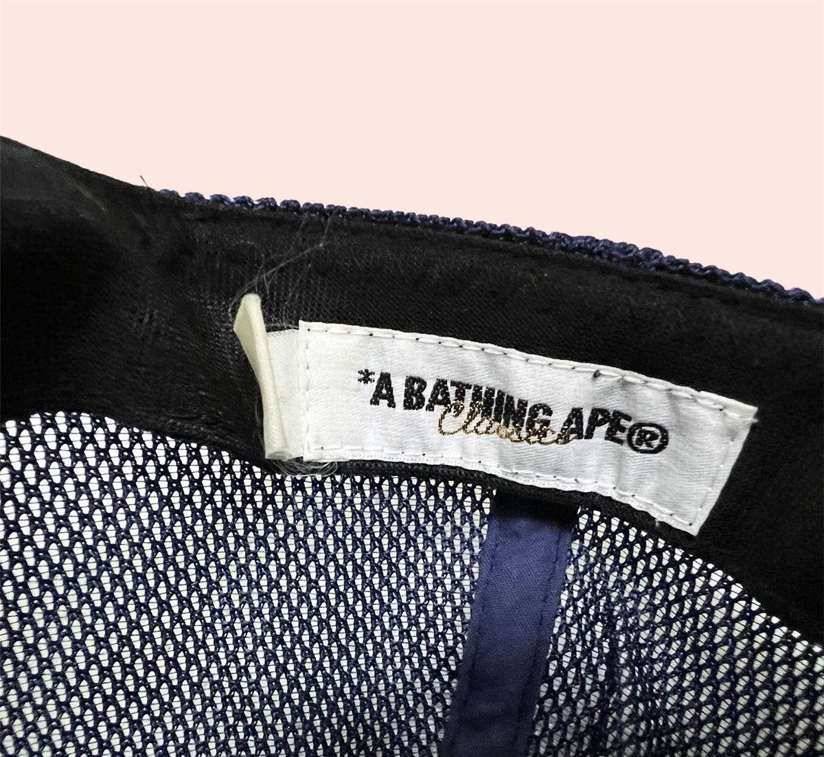 Bape VINTAGE BAPE STENCIL CAMO TRUCKER SNAPBACK Size ONE SIZE - 16 Thumbnail