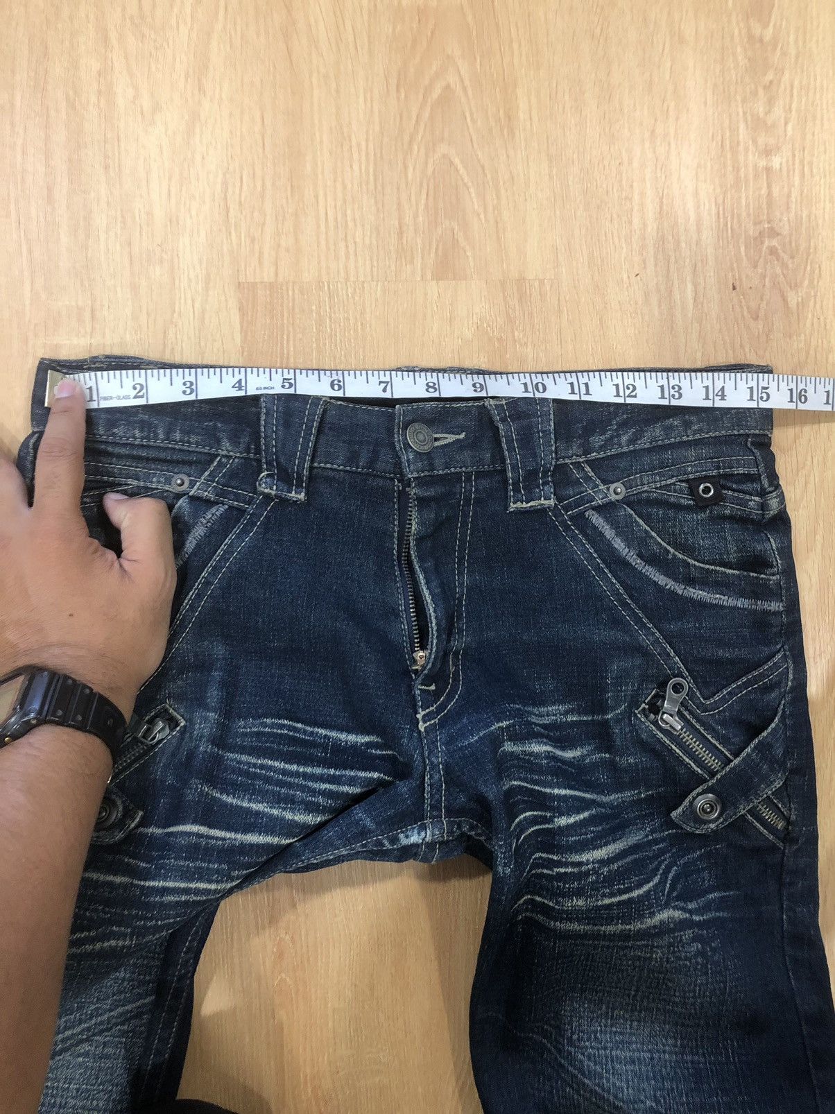 PPFM PPFM Distressed Denim Punk style Size US 30 / EU 46 - 16 Thumbnail