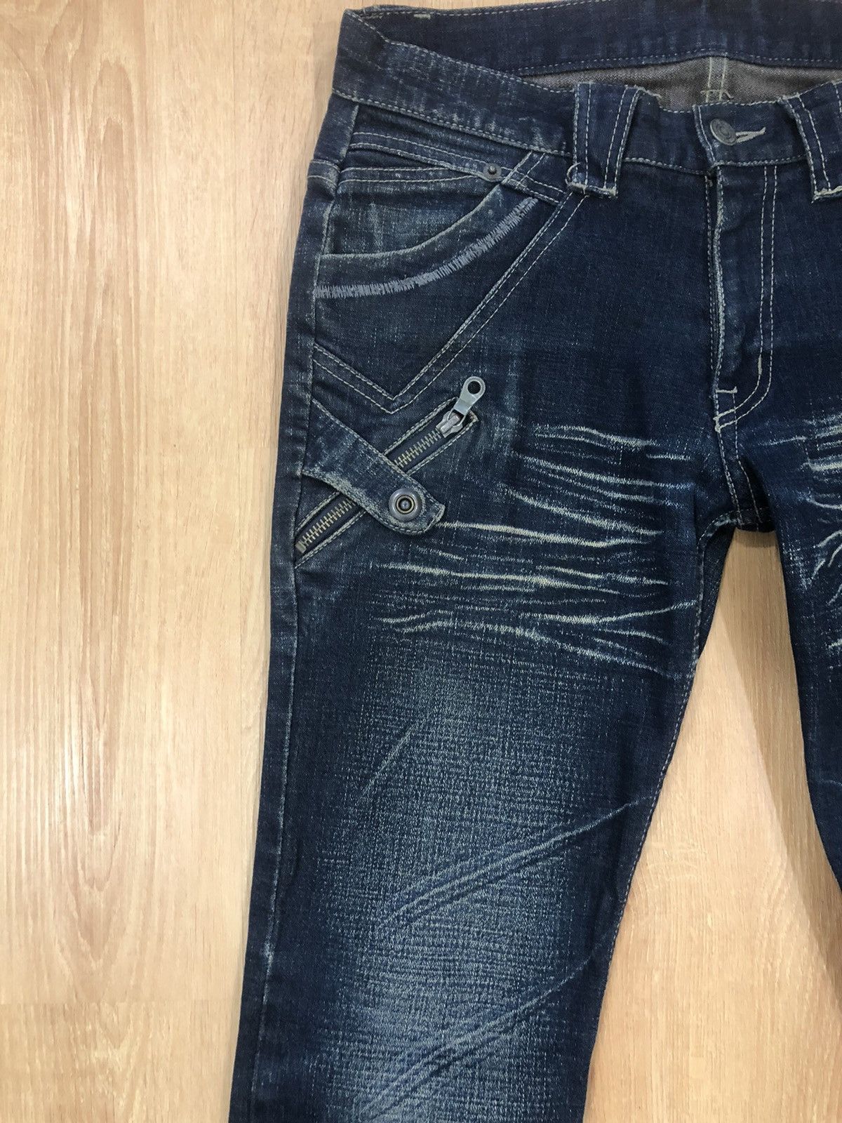 PPFM PPFM Distressed Denim Punk style Size US 30 / EU 46 - 4 Thumbnail