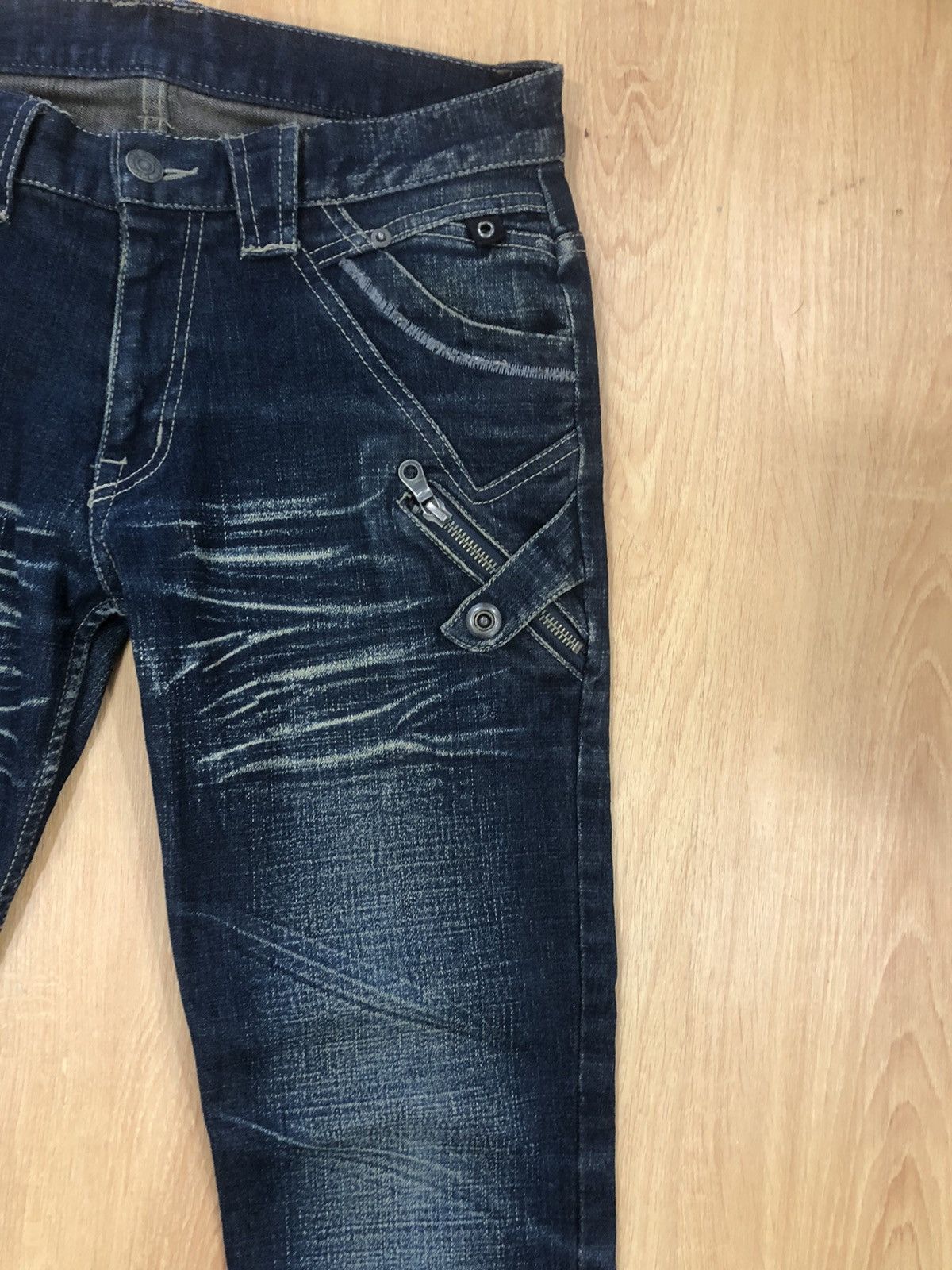 PPFM PPFM Distressed Denim Punk style Size US 30 / EU 46 - 5 Thumbnail