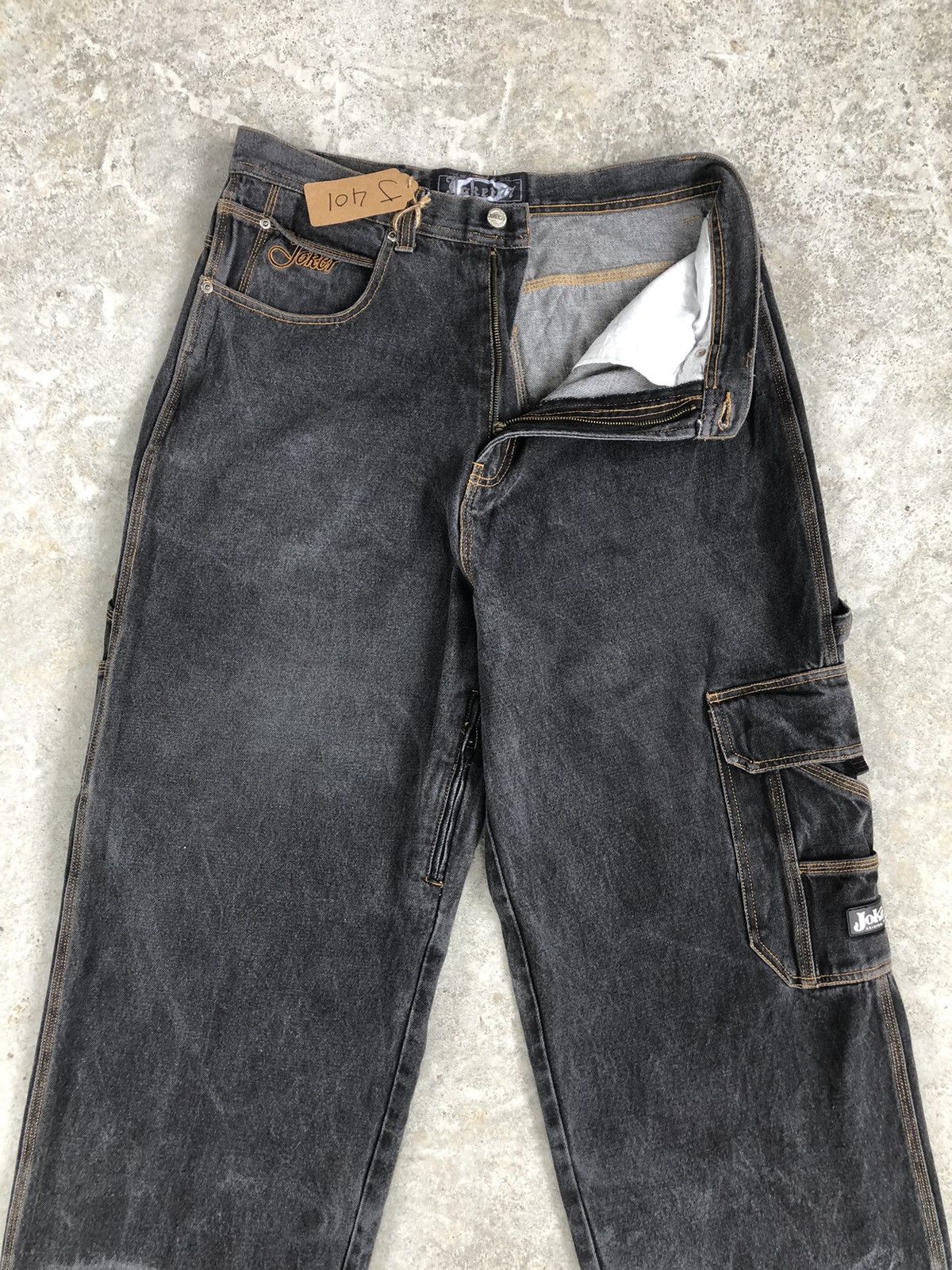 Japanese Brand Japanese Joker Baggy Jeans Hi Hop Distresssed Jeans Size US 34 / EU 50 - 3 Thumbnail