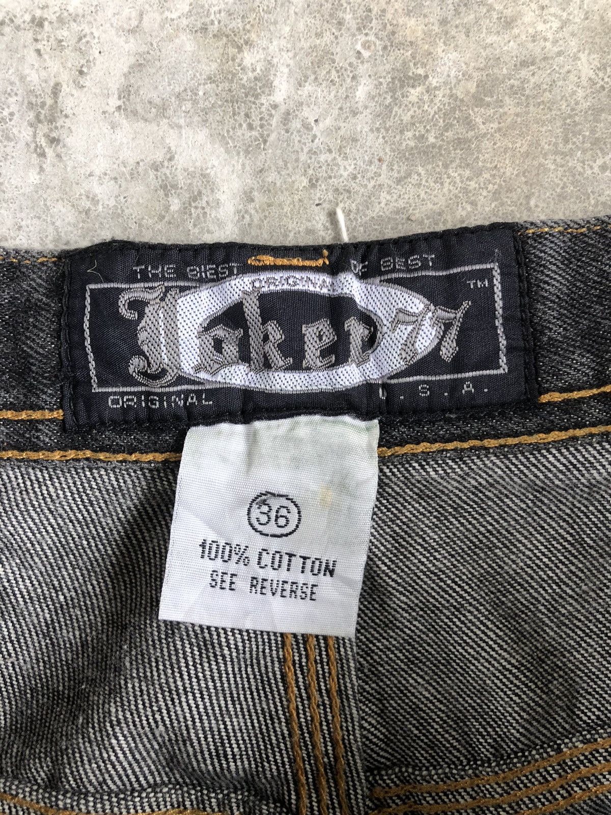 Japanese Brand Japanese Joker Baggy Jeans Hi Hop Distresssed Jeans Size US 34 / EU 50 - 20 Thumbnail
