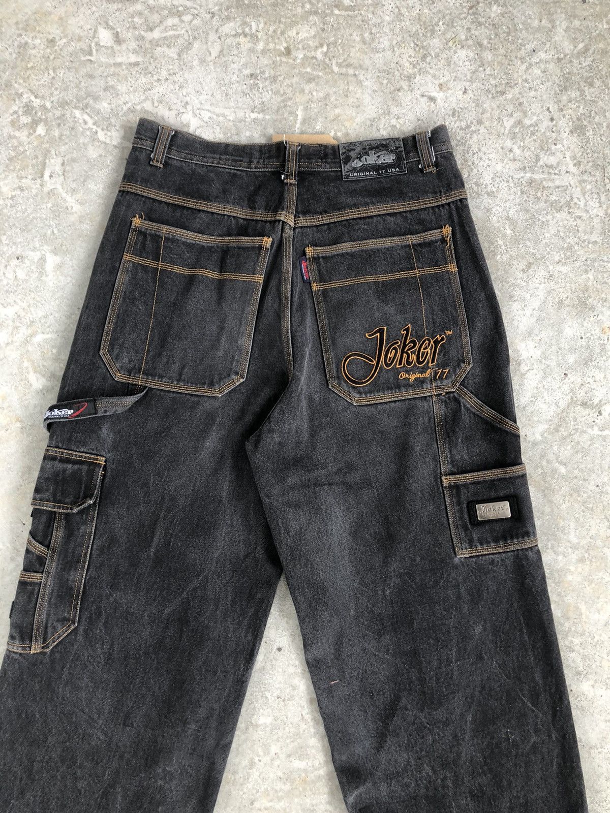 Japanese Brand Japanese Joker Baggy Jeans Hi Hop Distresssed Jeans Size US 34 / EU 50 - 8 Thumbnail