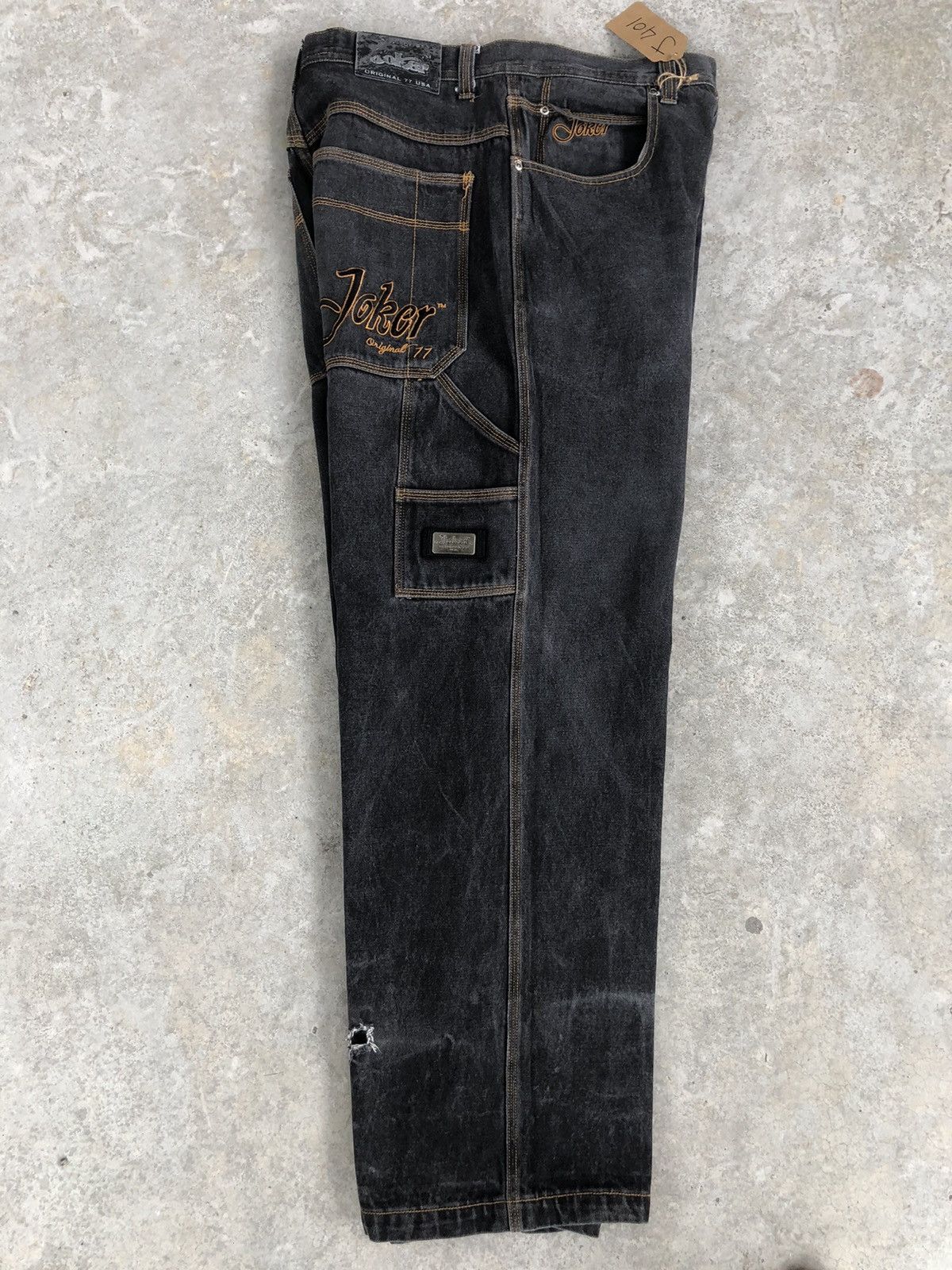 Japanese Brand Japanese Joker Baggy Jeans Hi Hop Distresssed Jeans Size US 34 / EU 50 - 13 Thumbnail