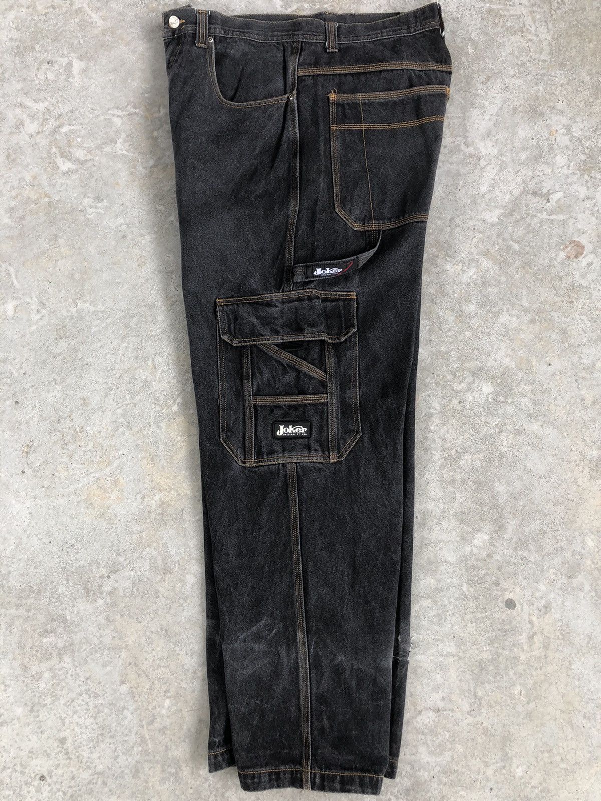 Japanese Brand Japanese Joker Baggy Jeans Hi Hop Distresssed Jeans Size US 34 / EU 50 - 14 Thumbnail